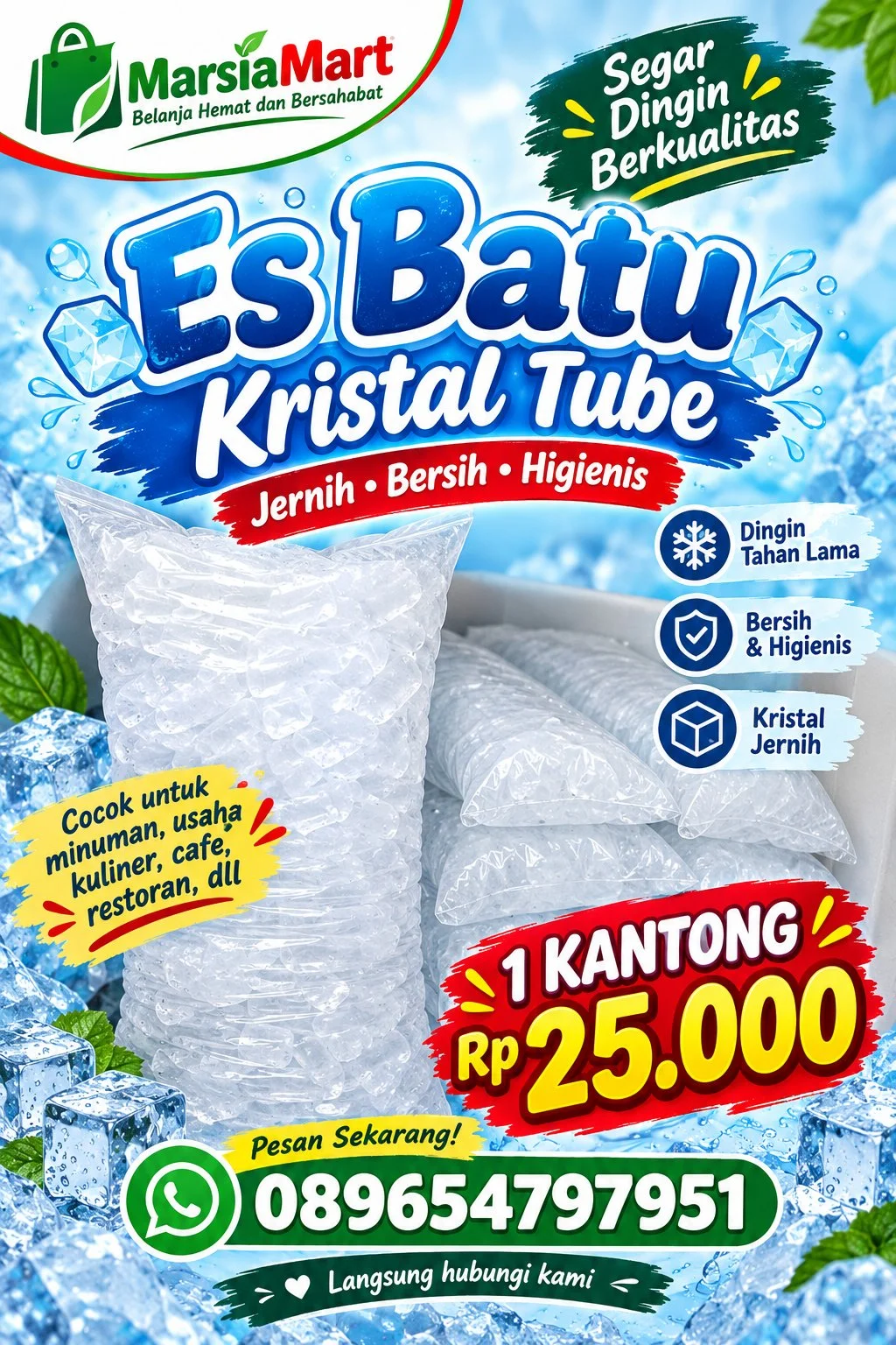 Es Batu Kristal Tube
