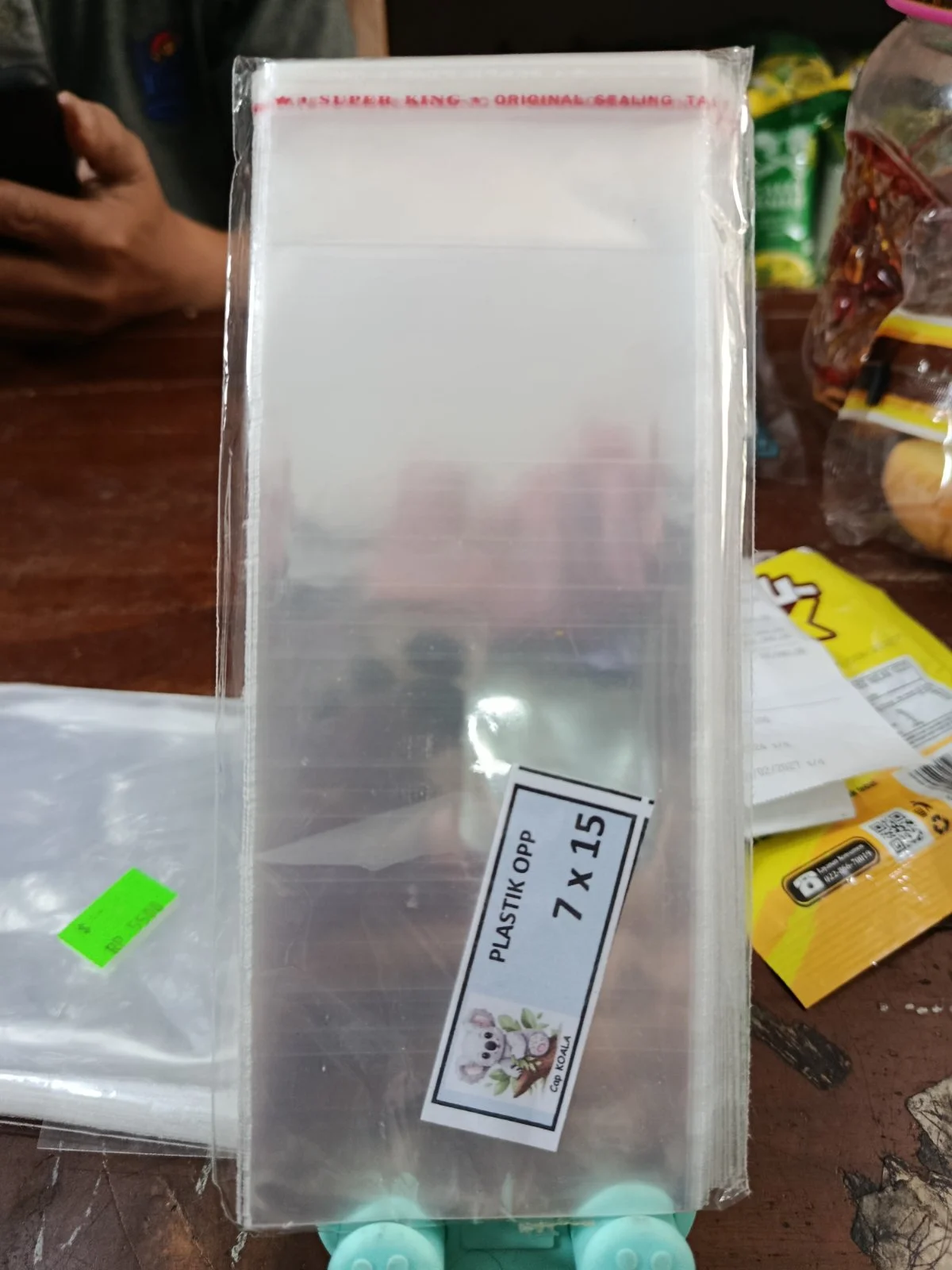 Plastik opp 7×15