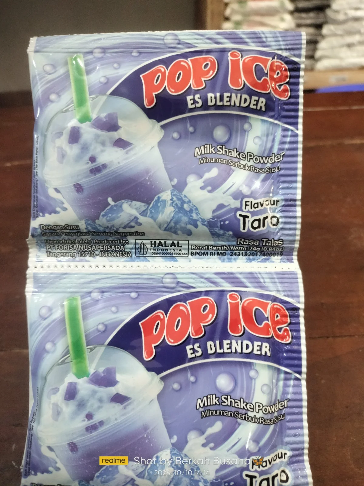 Pop ice Taro