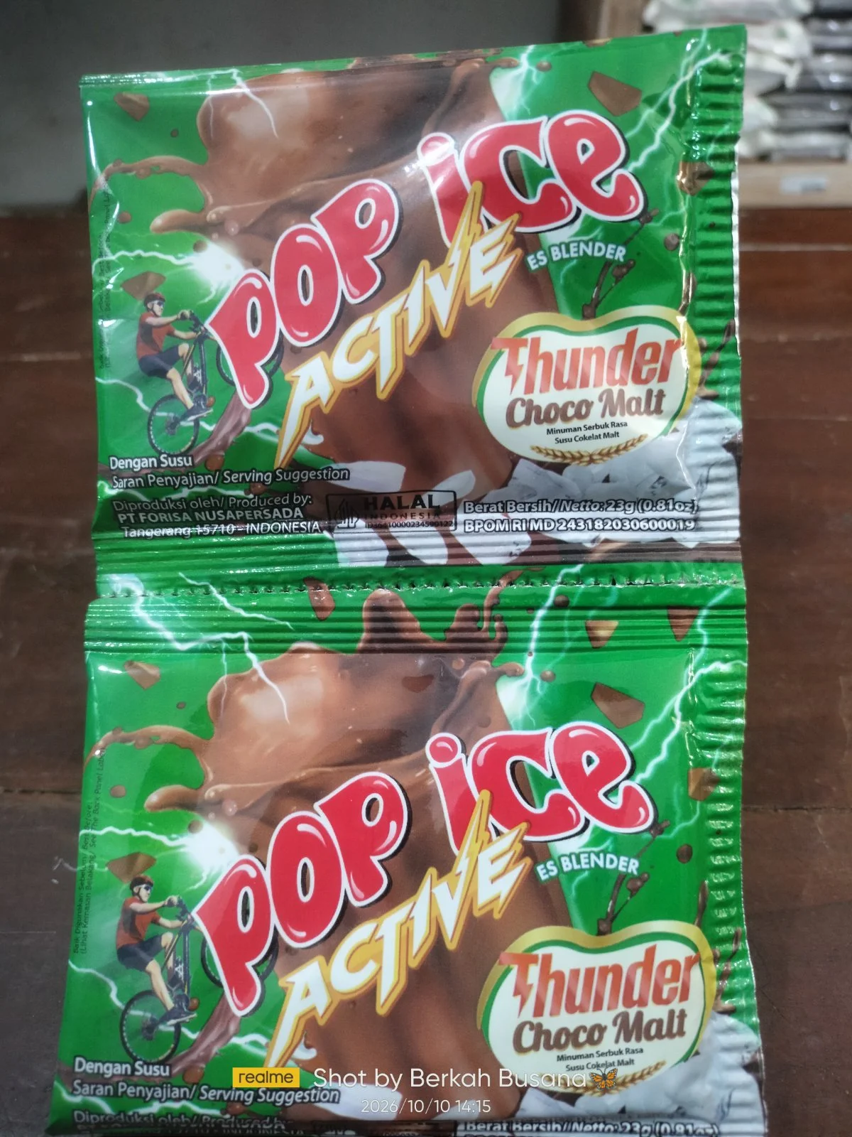 Pop ice thunder choco malt