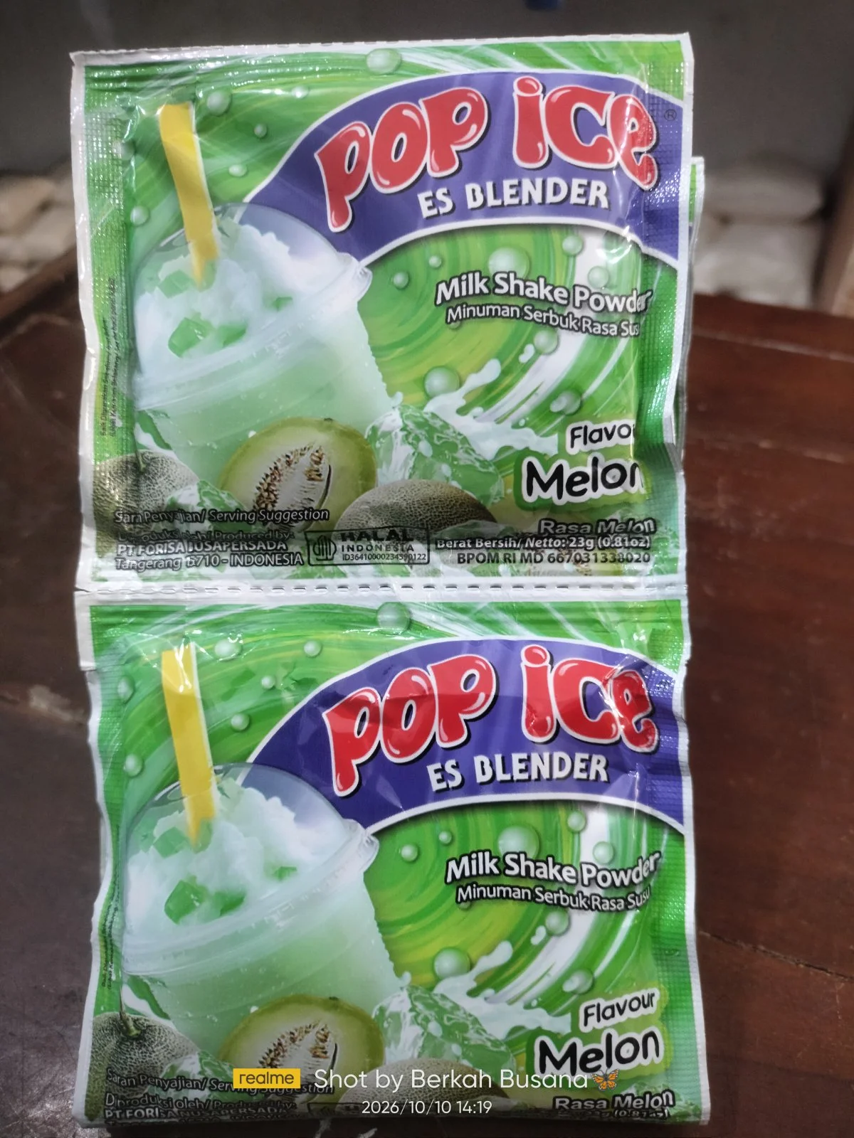 Pop ice Melon