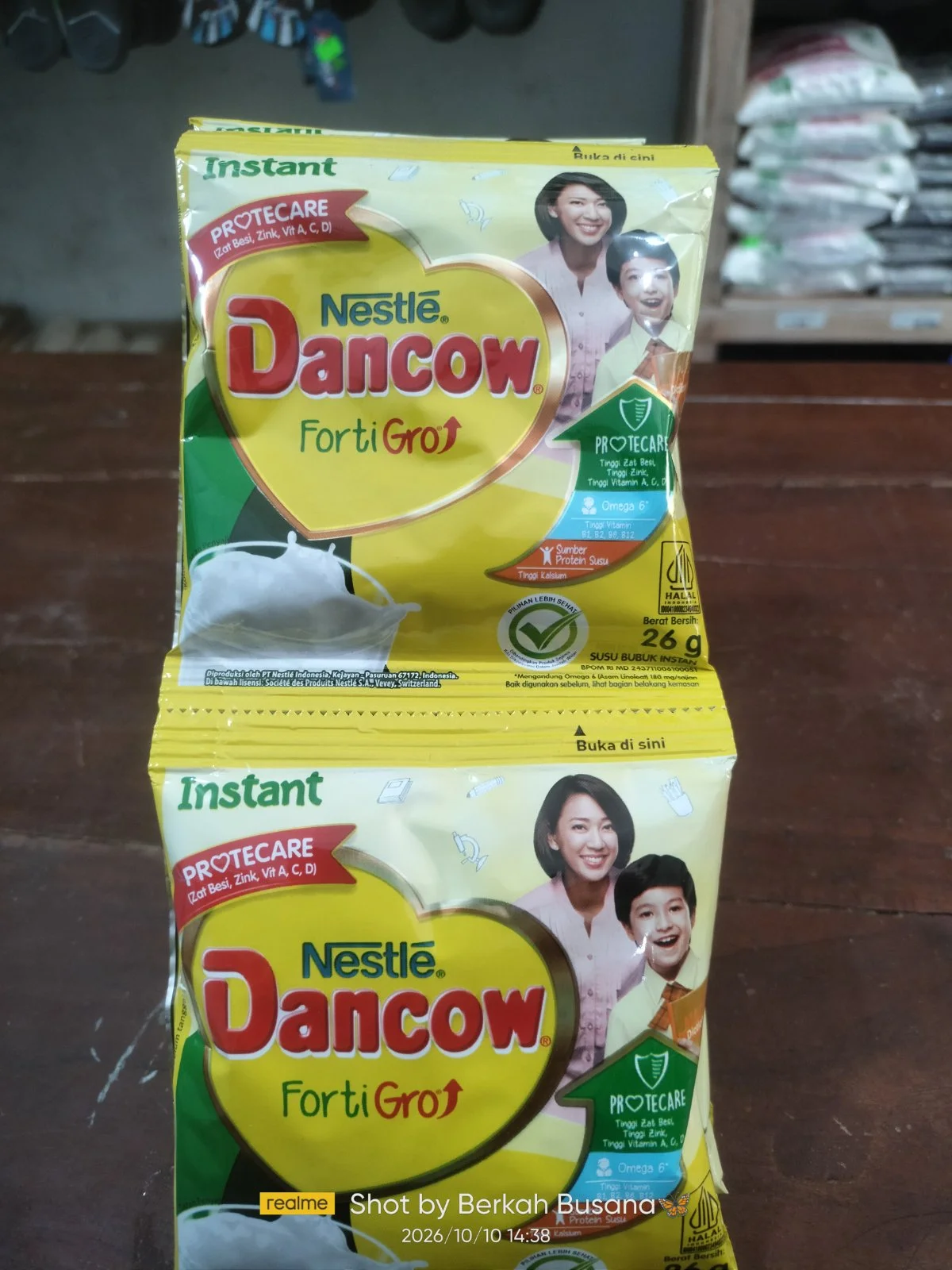 Susu Dancow sachet