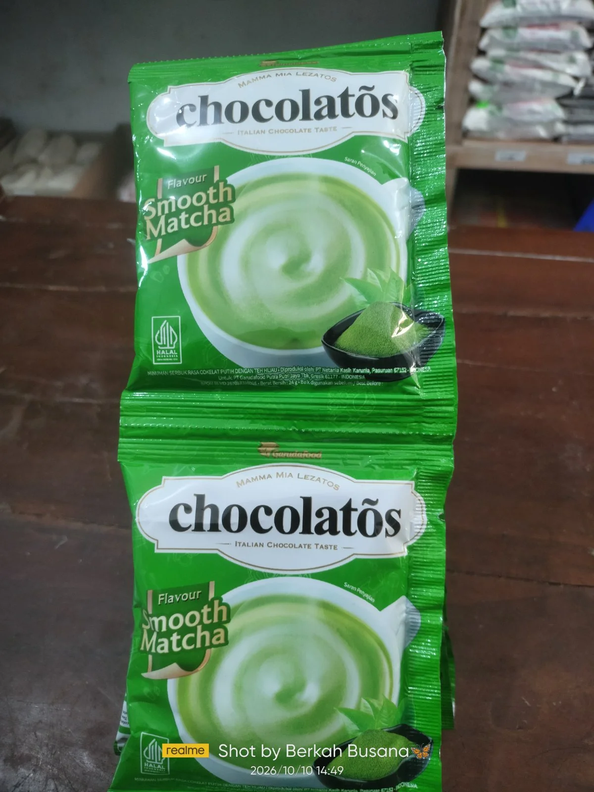 Chocolatos Matcha