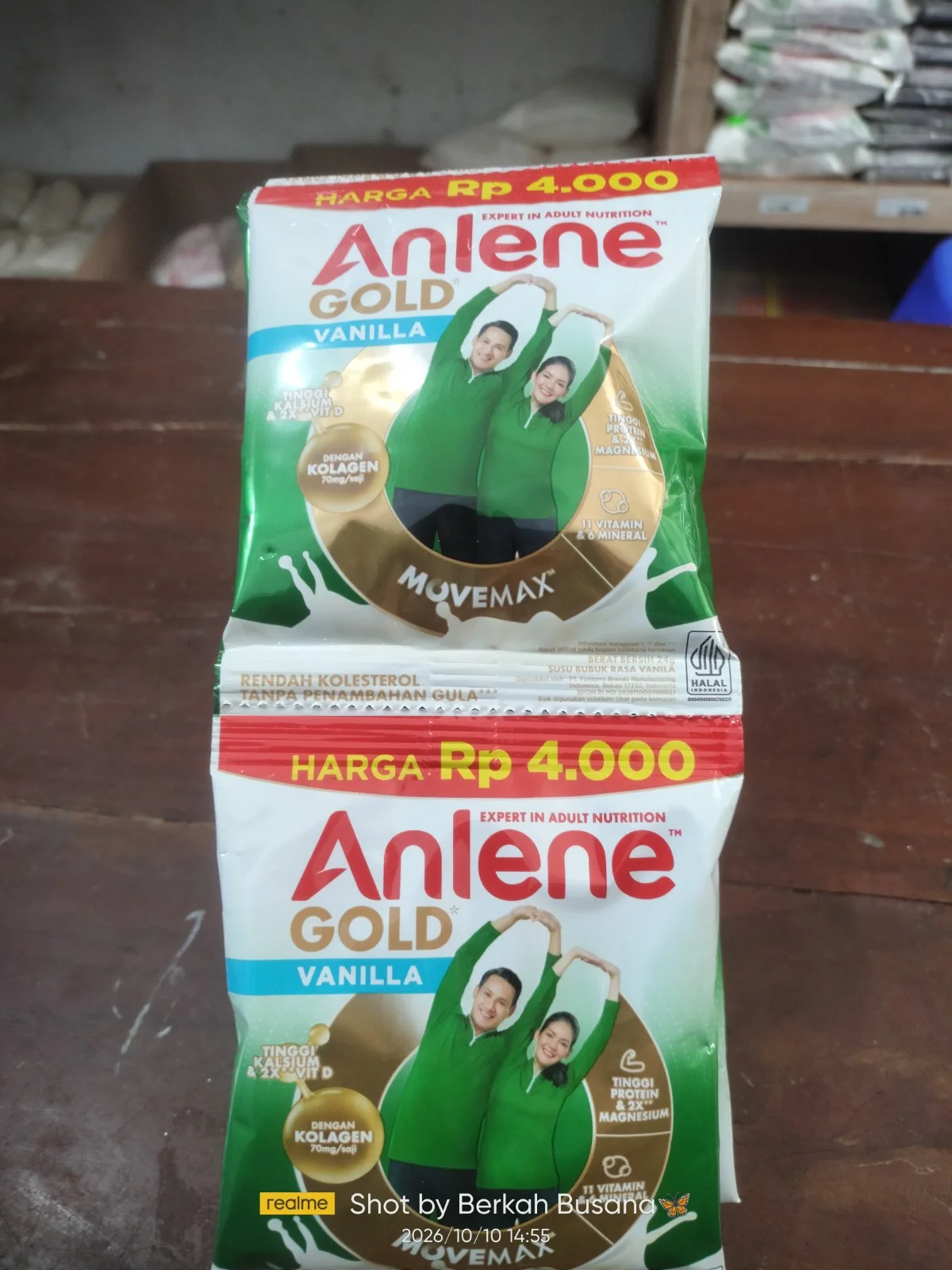 Anlene gold vanilla