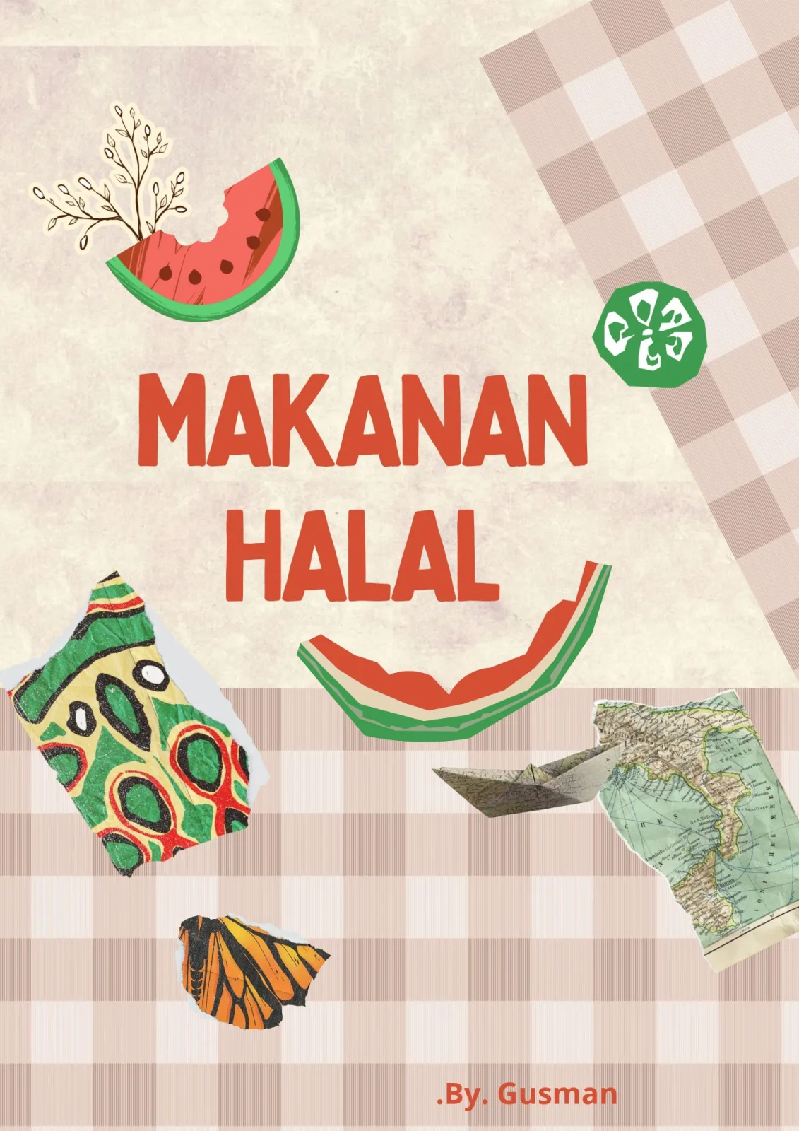 Worksheet Anak "Makanan Halal" - 19 hal