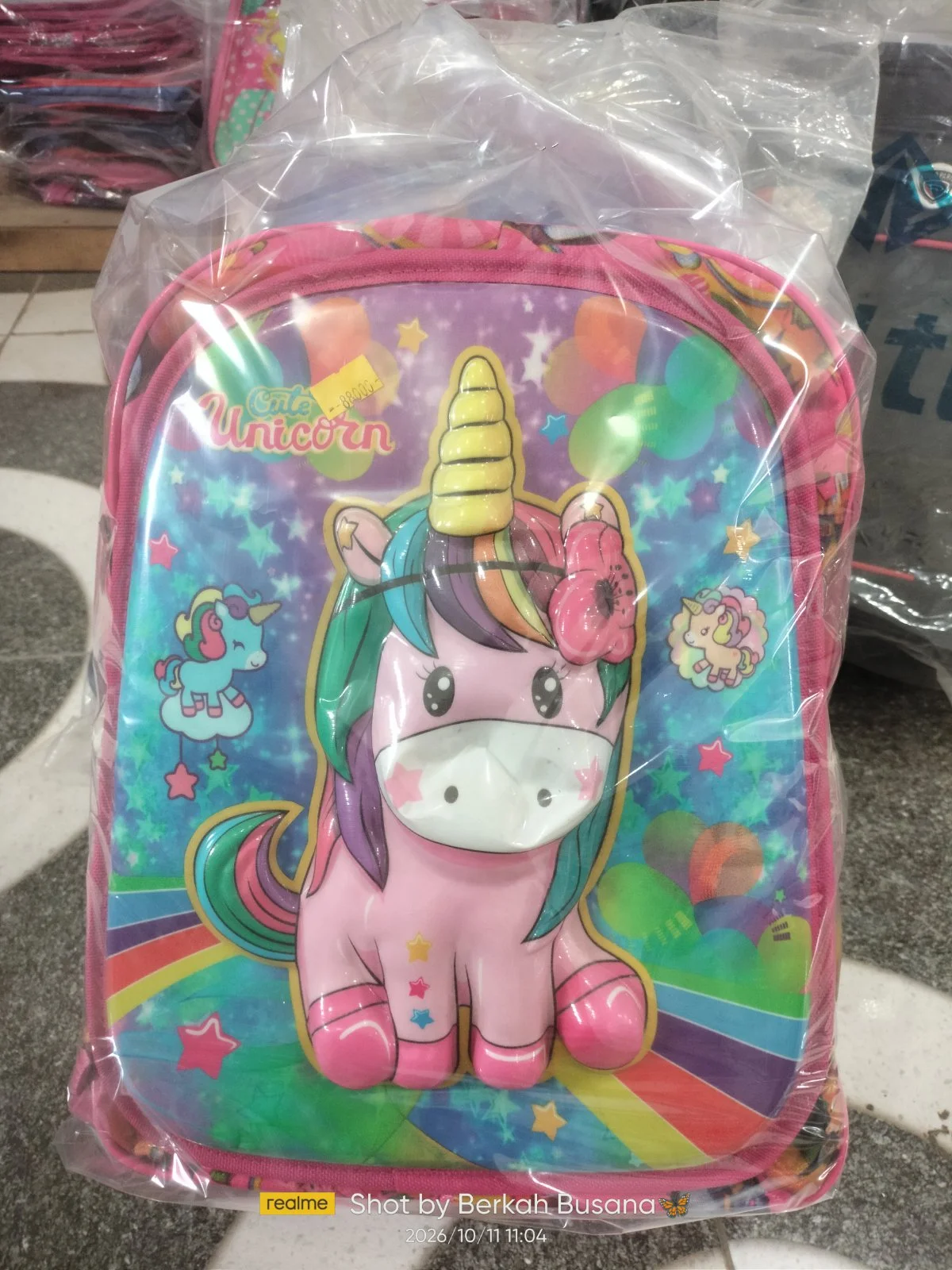 Tas anak cewek unicorn