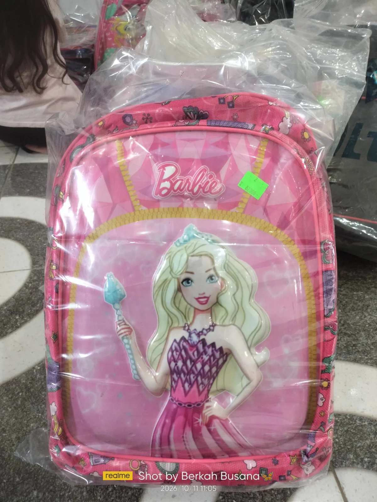 Tas anak cewek Barbie