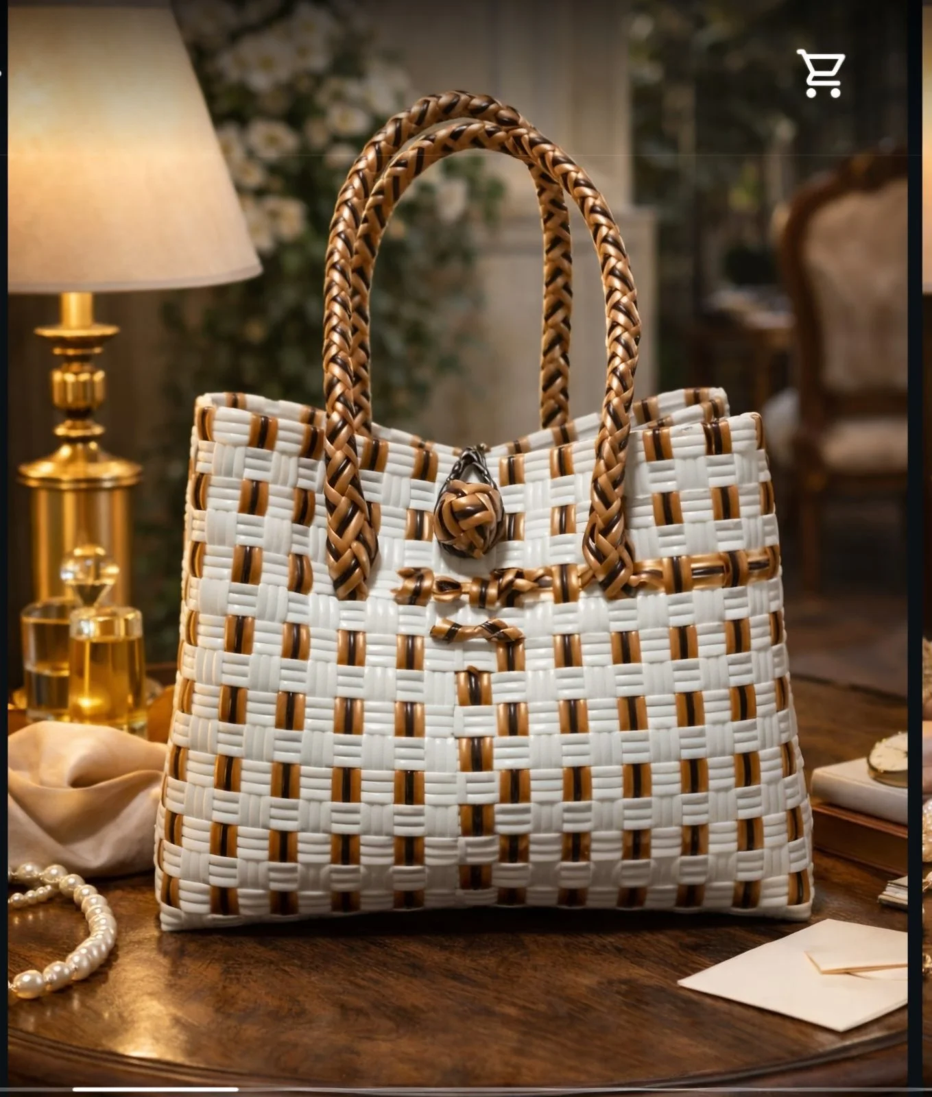 Tas anyam Premium Kremora (PO 2 hr)