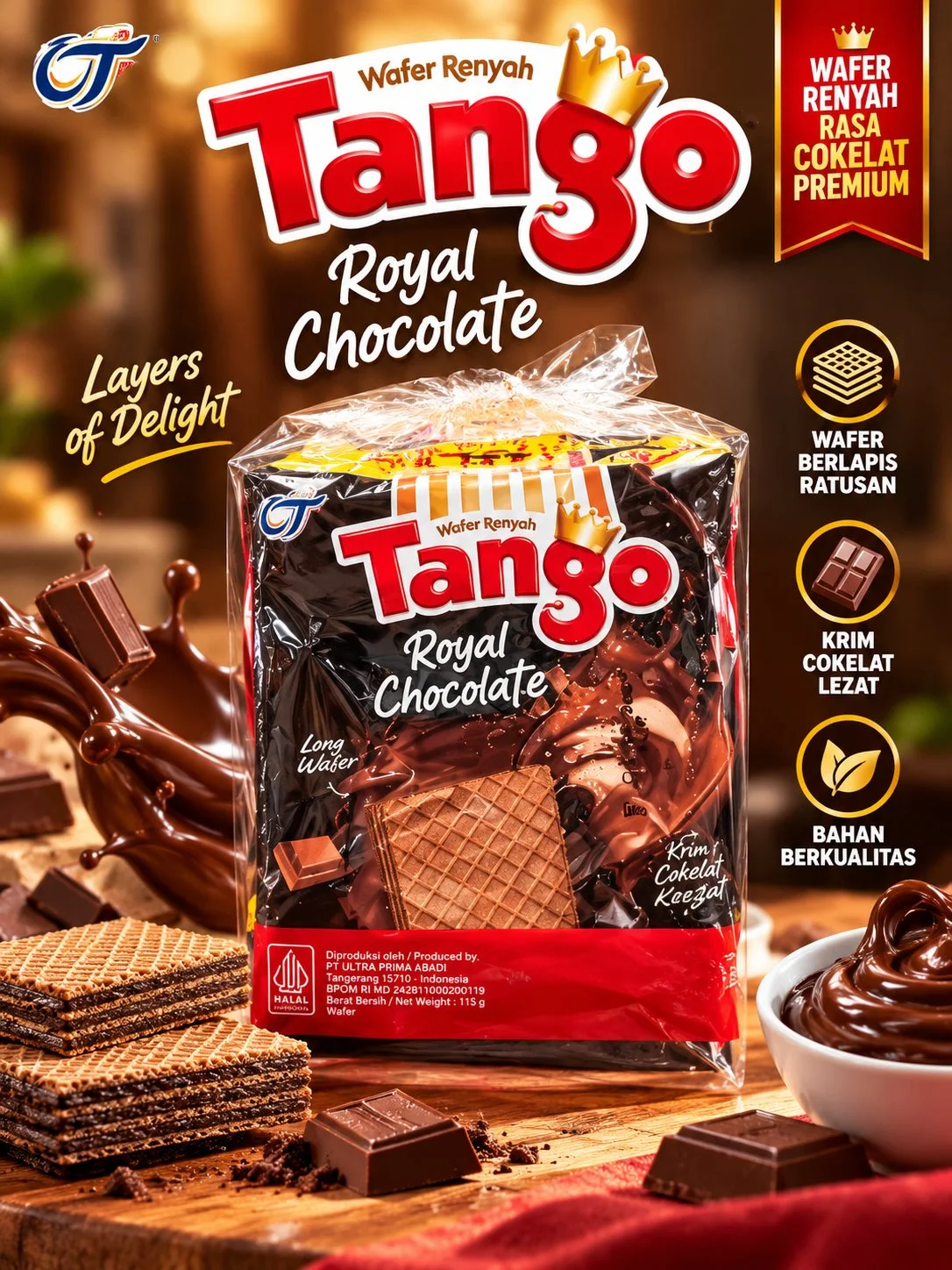 Tango coklat 15gr