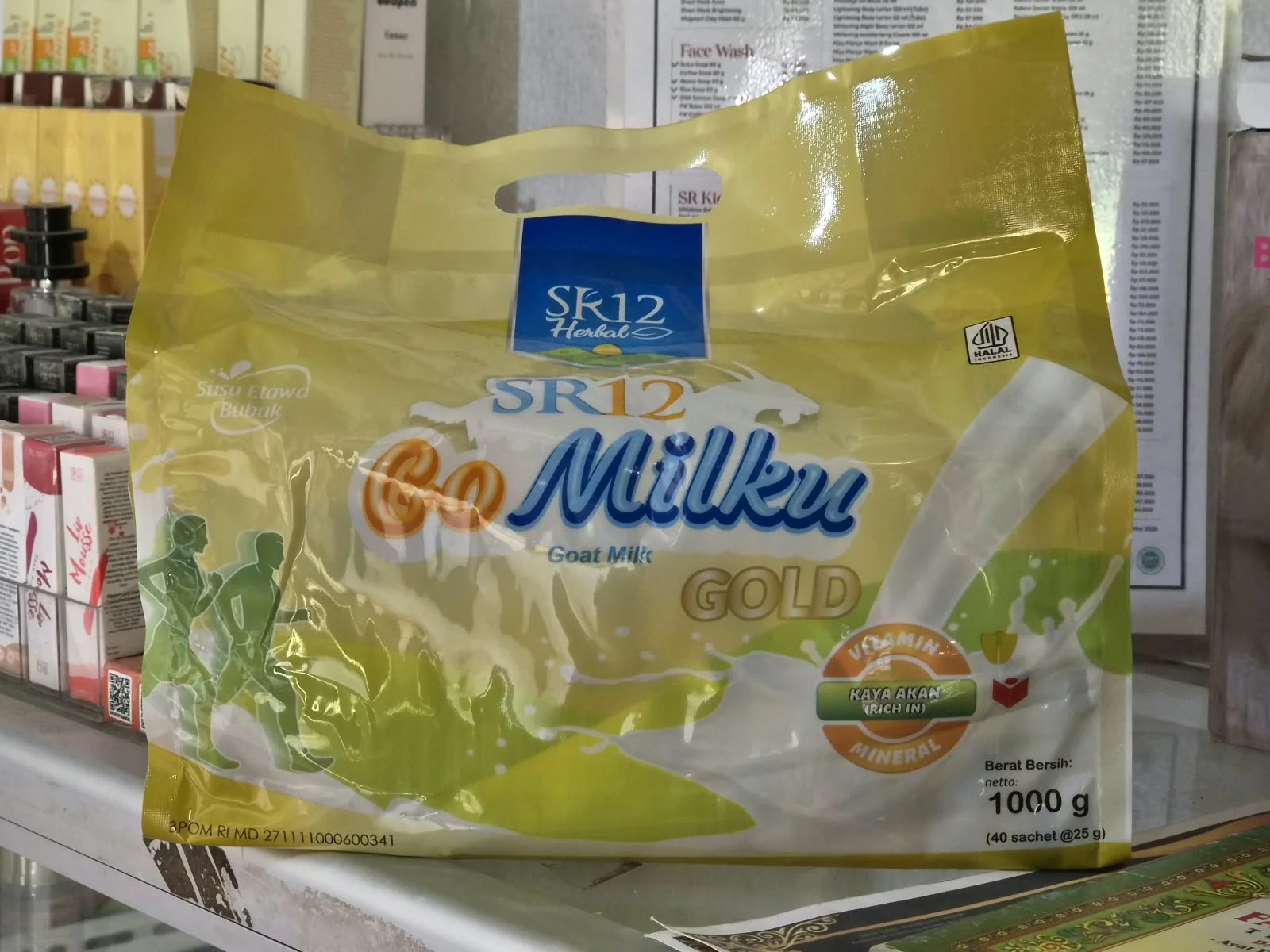 Gomilku SR12 GOLD , 1000gr(40 SASET)
