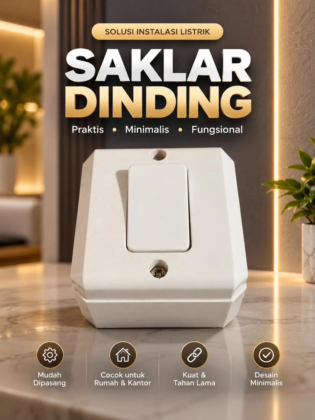 Saklar dinding broco