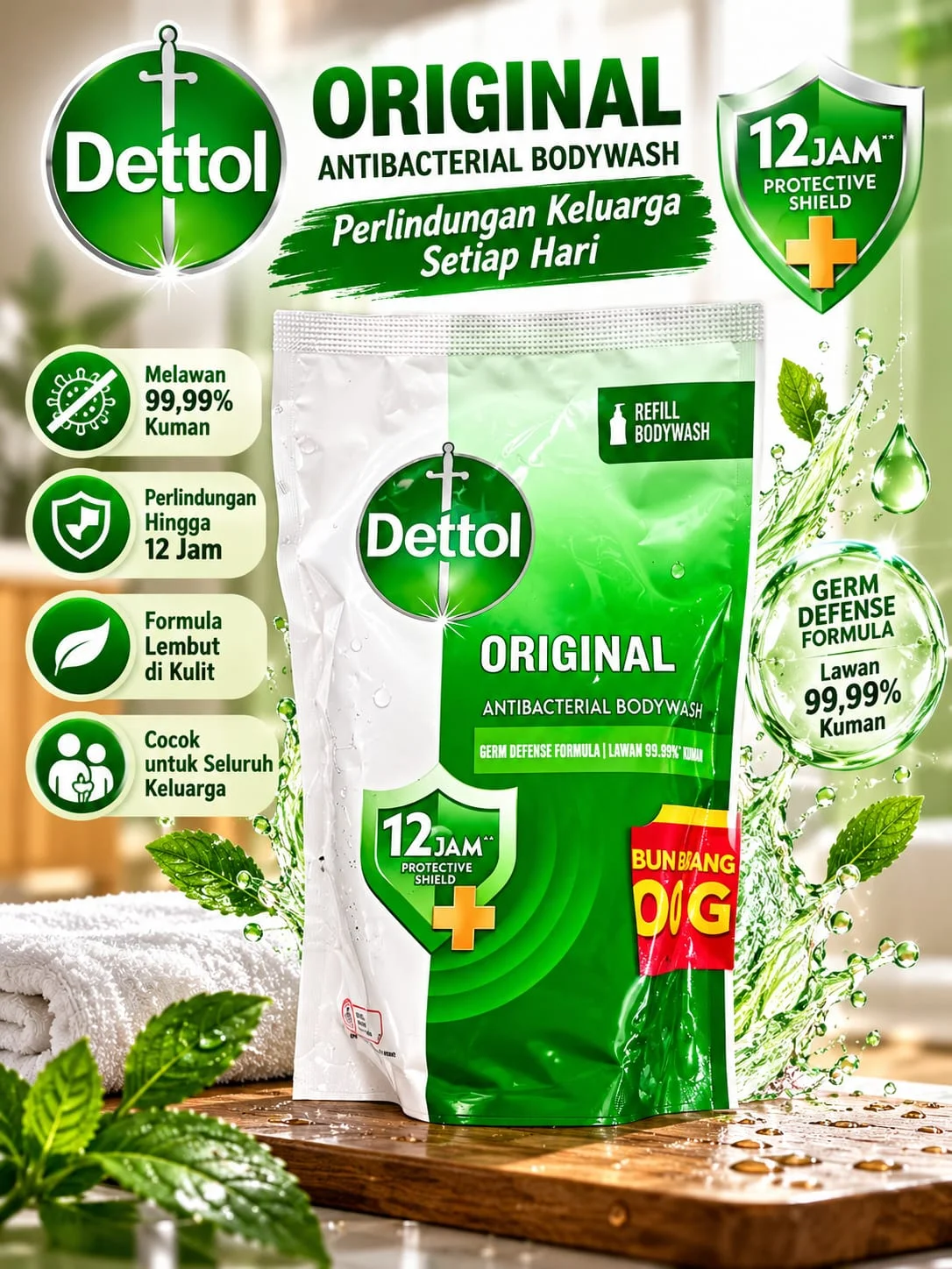 Dettol Cair original 370gr