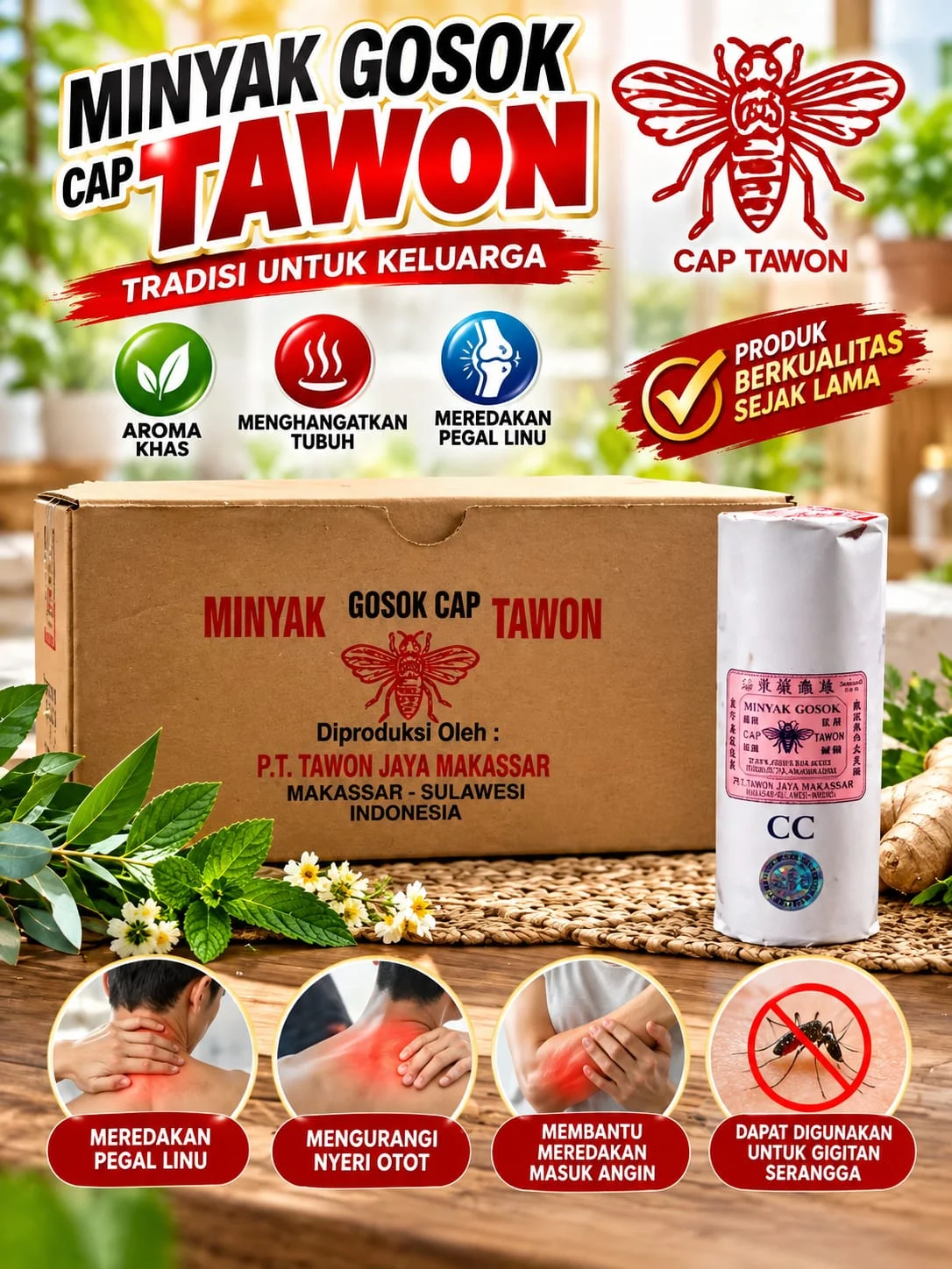 Minyak tawon cc