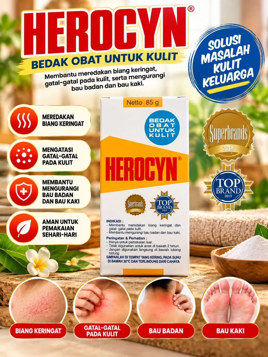 Herocyn dewasa 85g