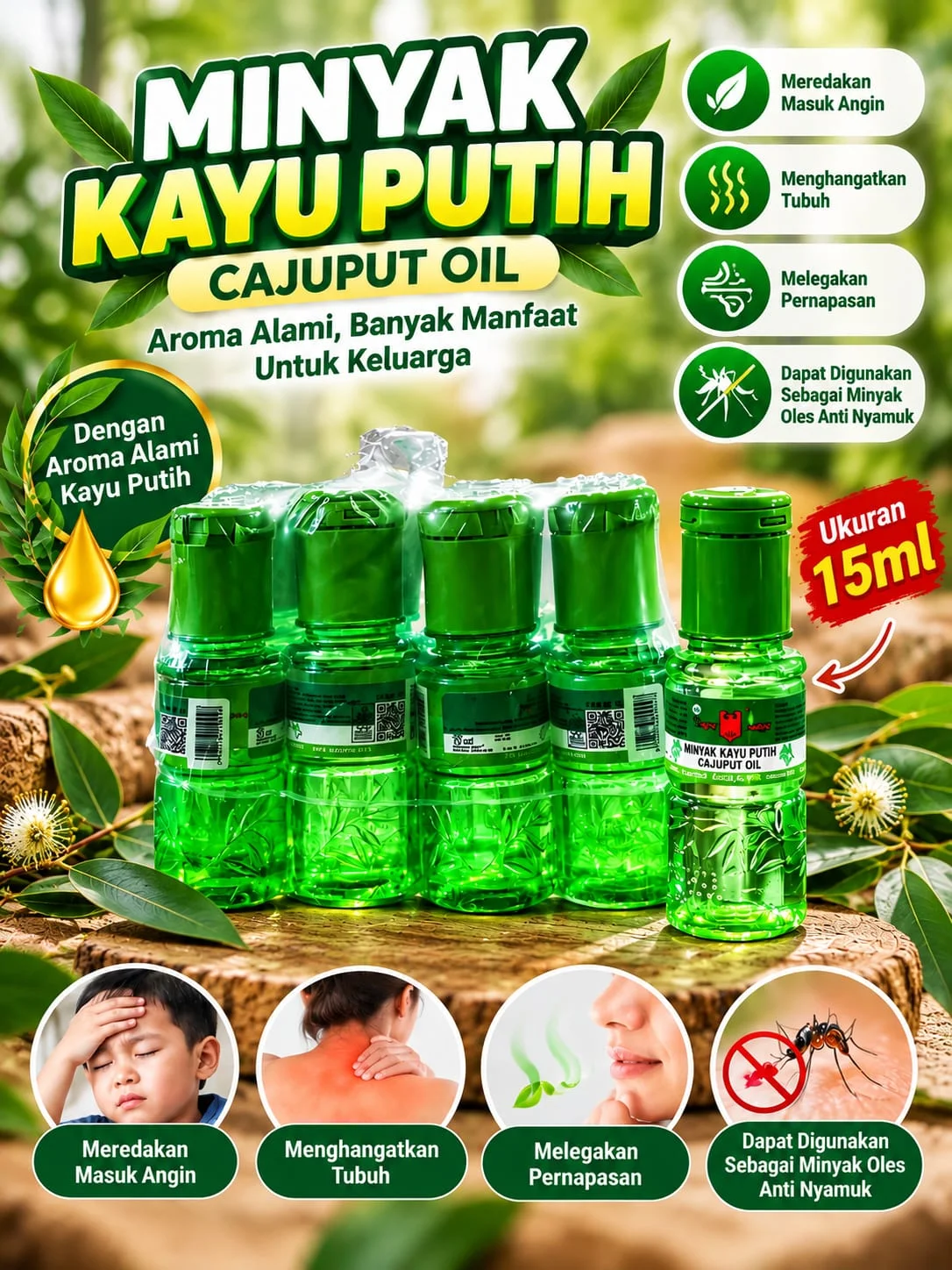 Minyak kayu putih 15ml