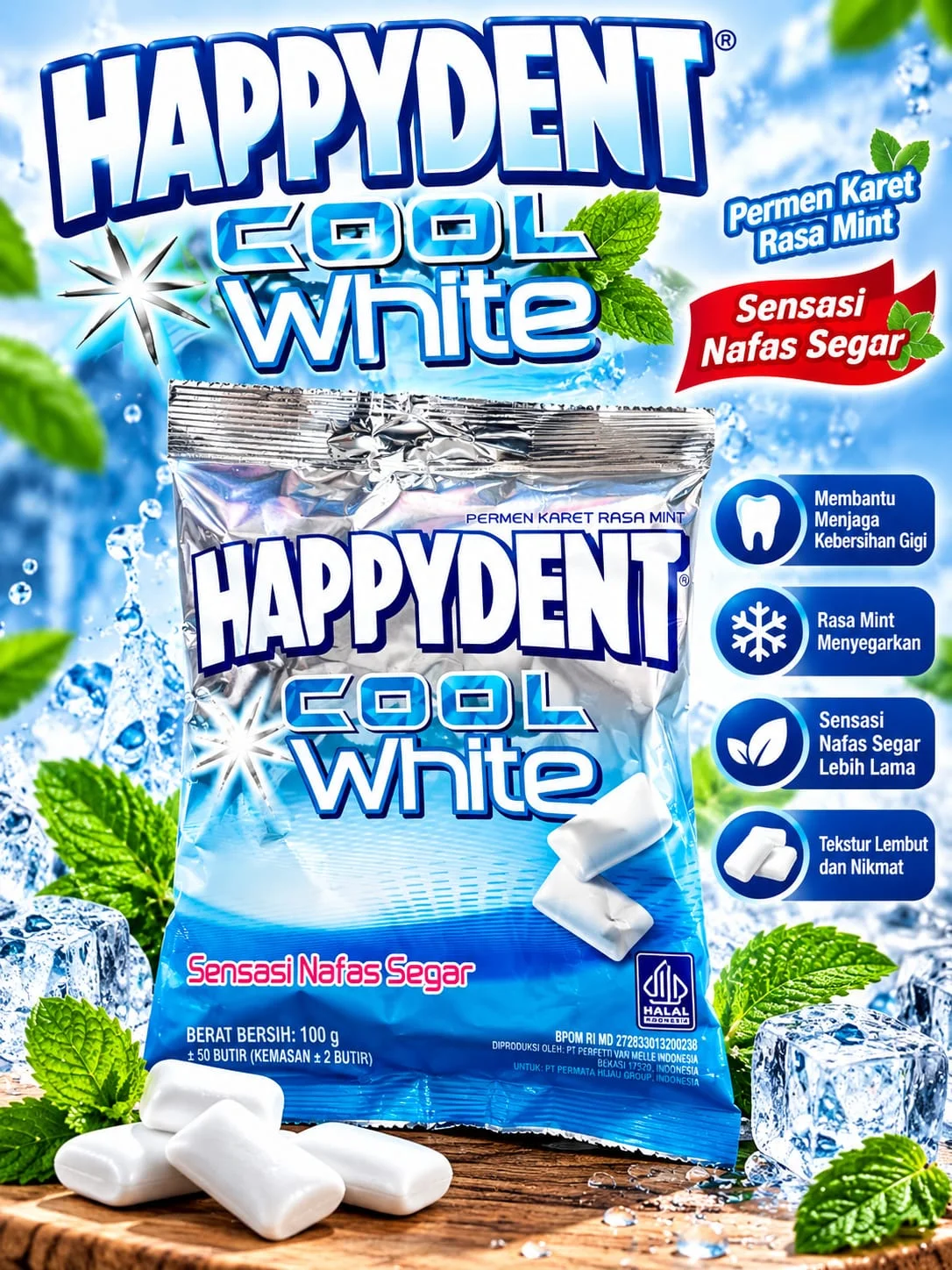 Happydent 140g