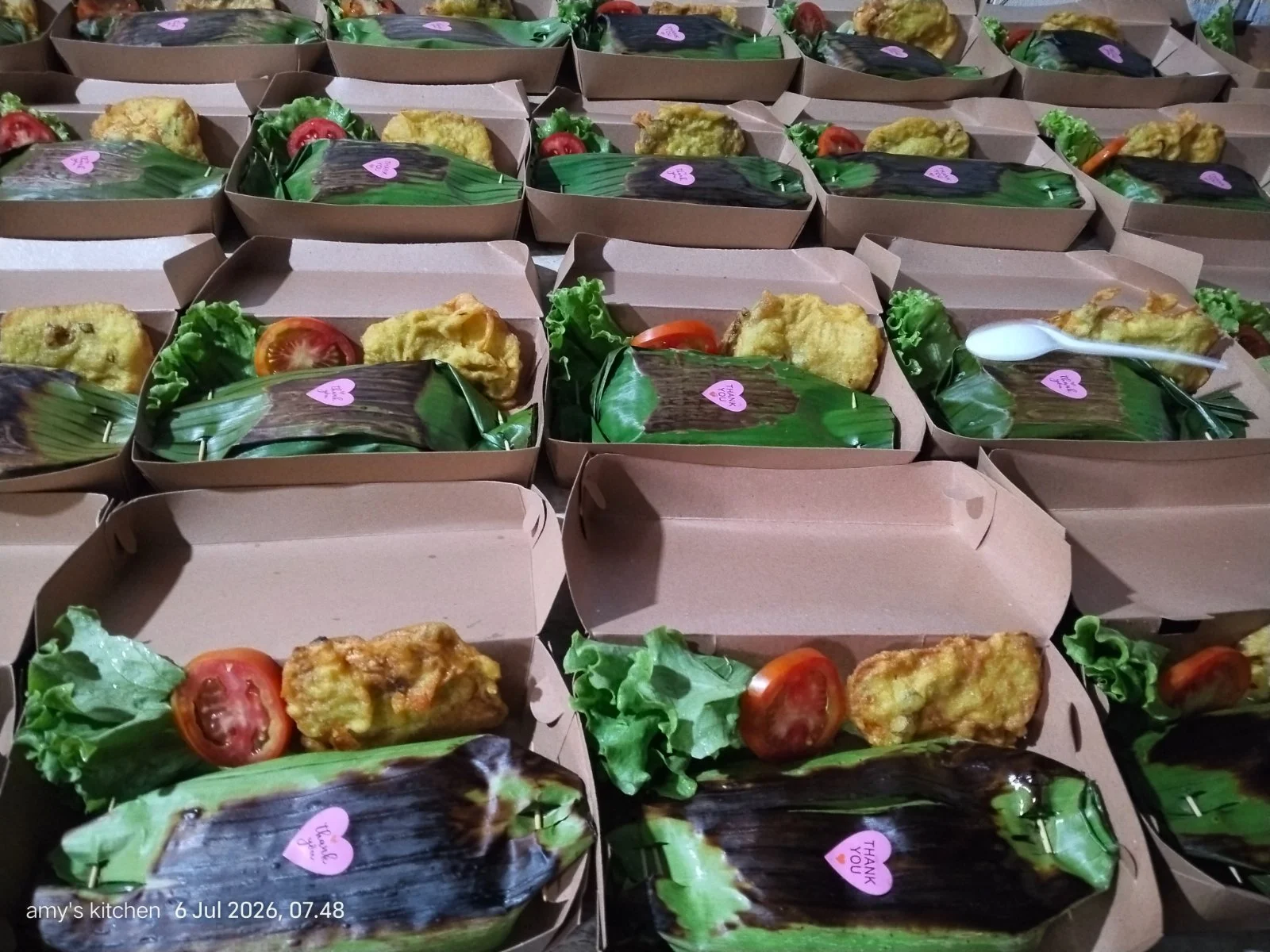 Paket nasi bakar