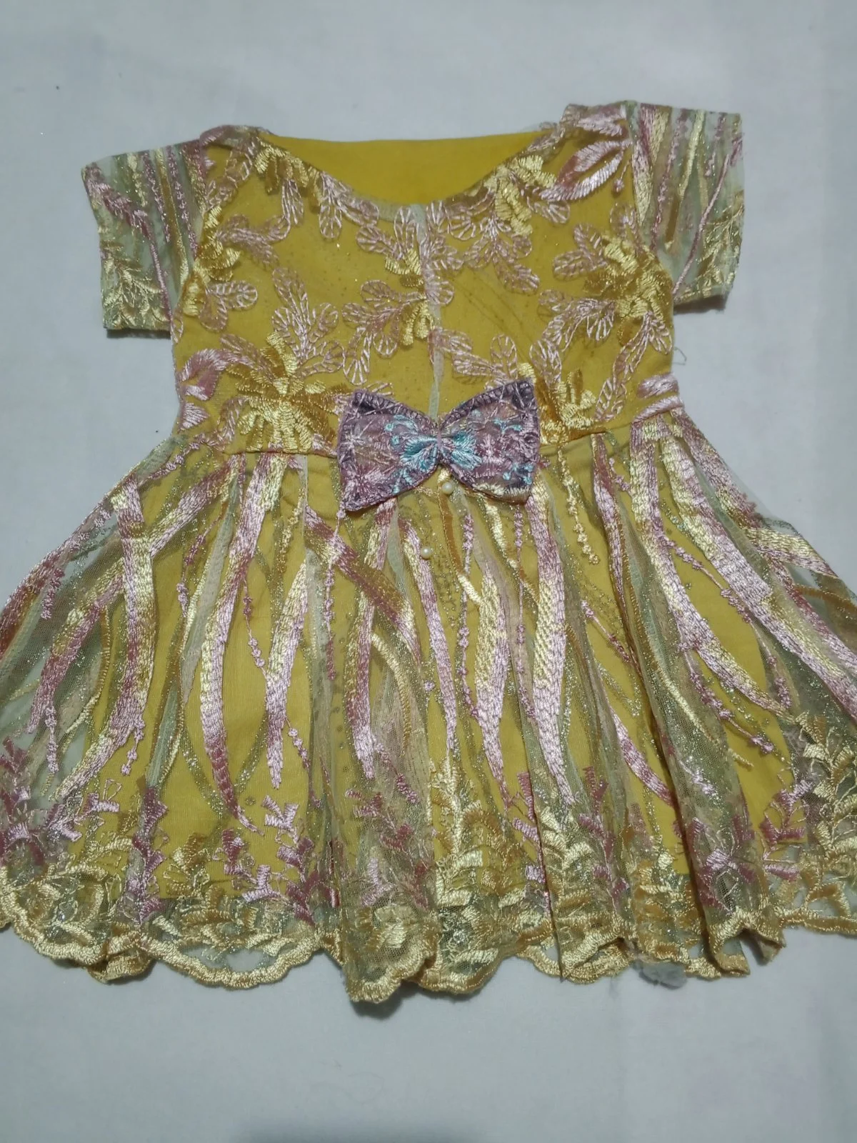 Dress brukat baby