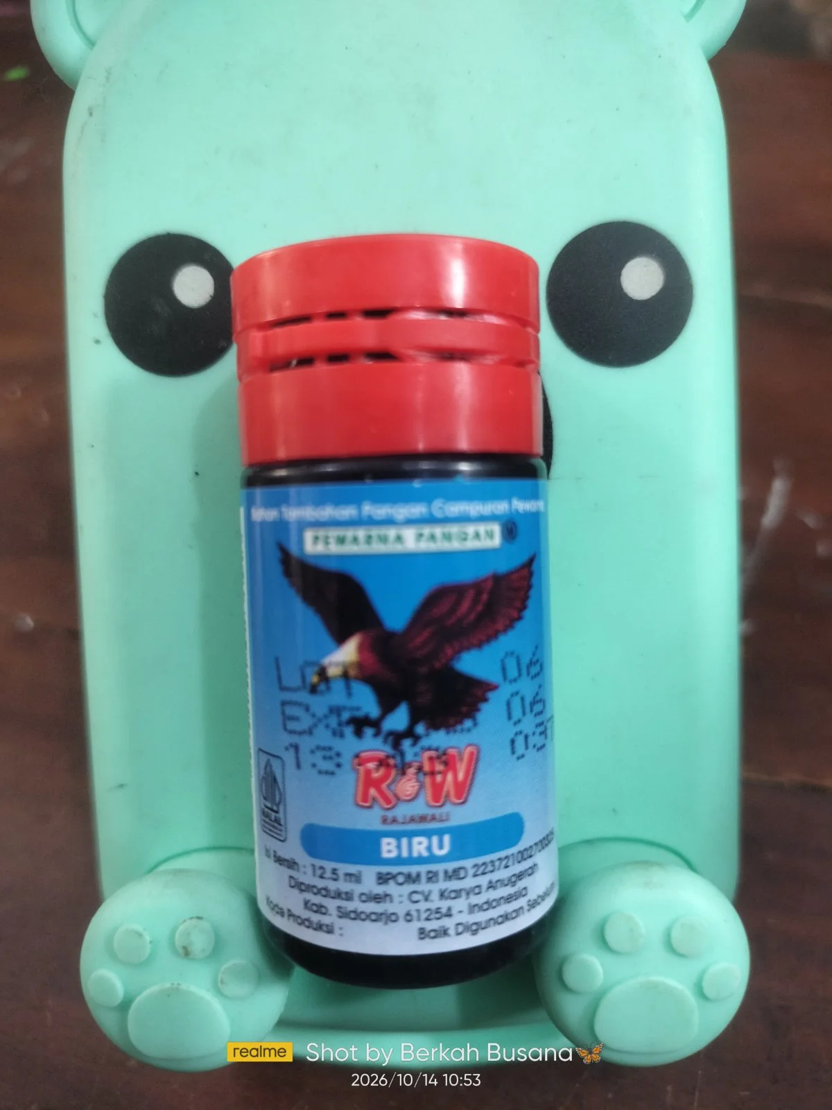 Pewarna biru