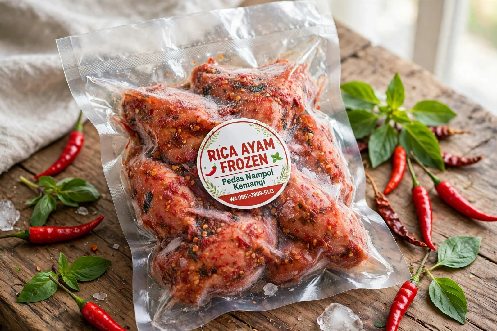 Rica Rica ayam Frozen food