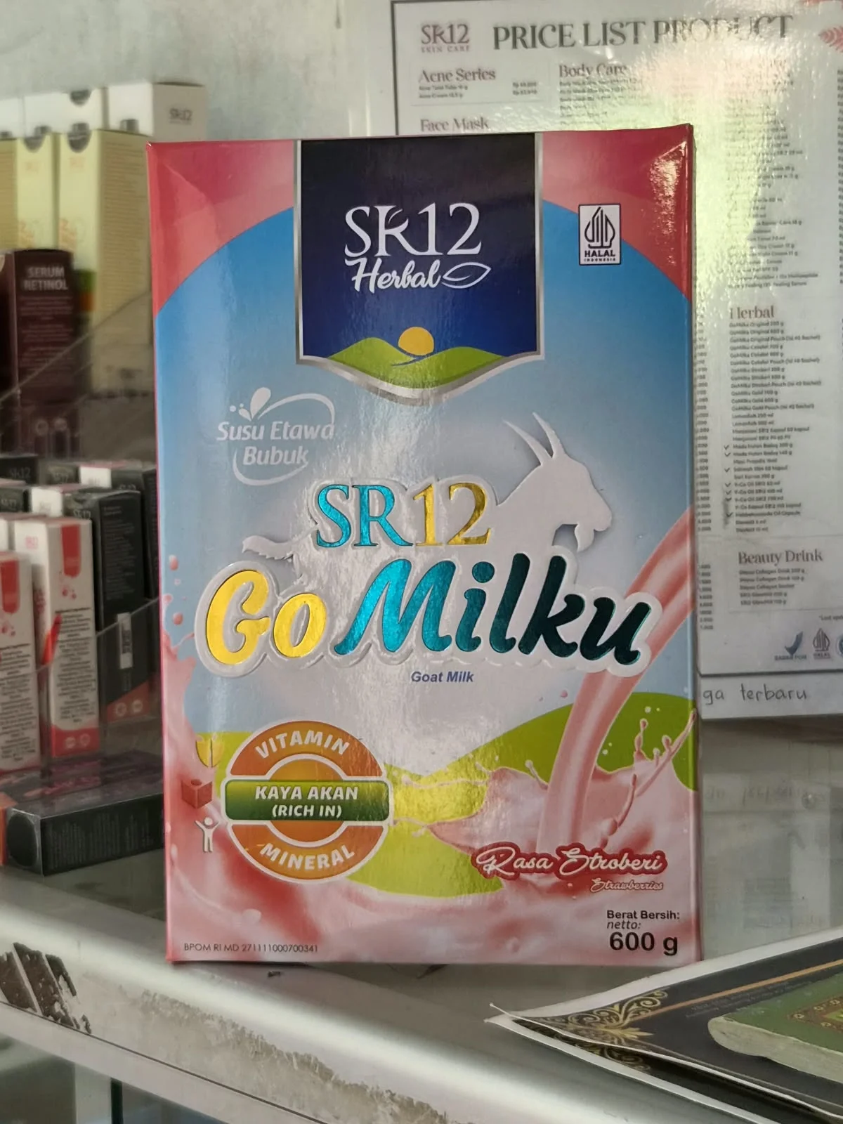 Susu kambing etawa