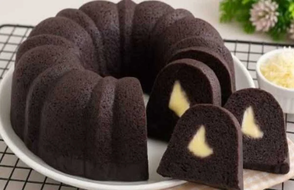 Bolu ketan hitam keju lumer