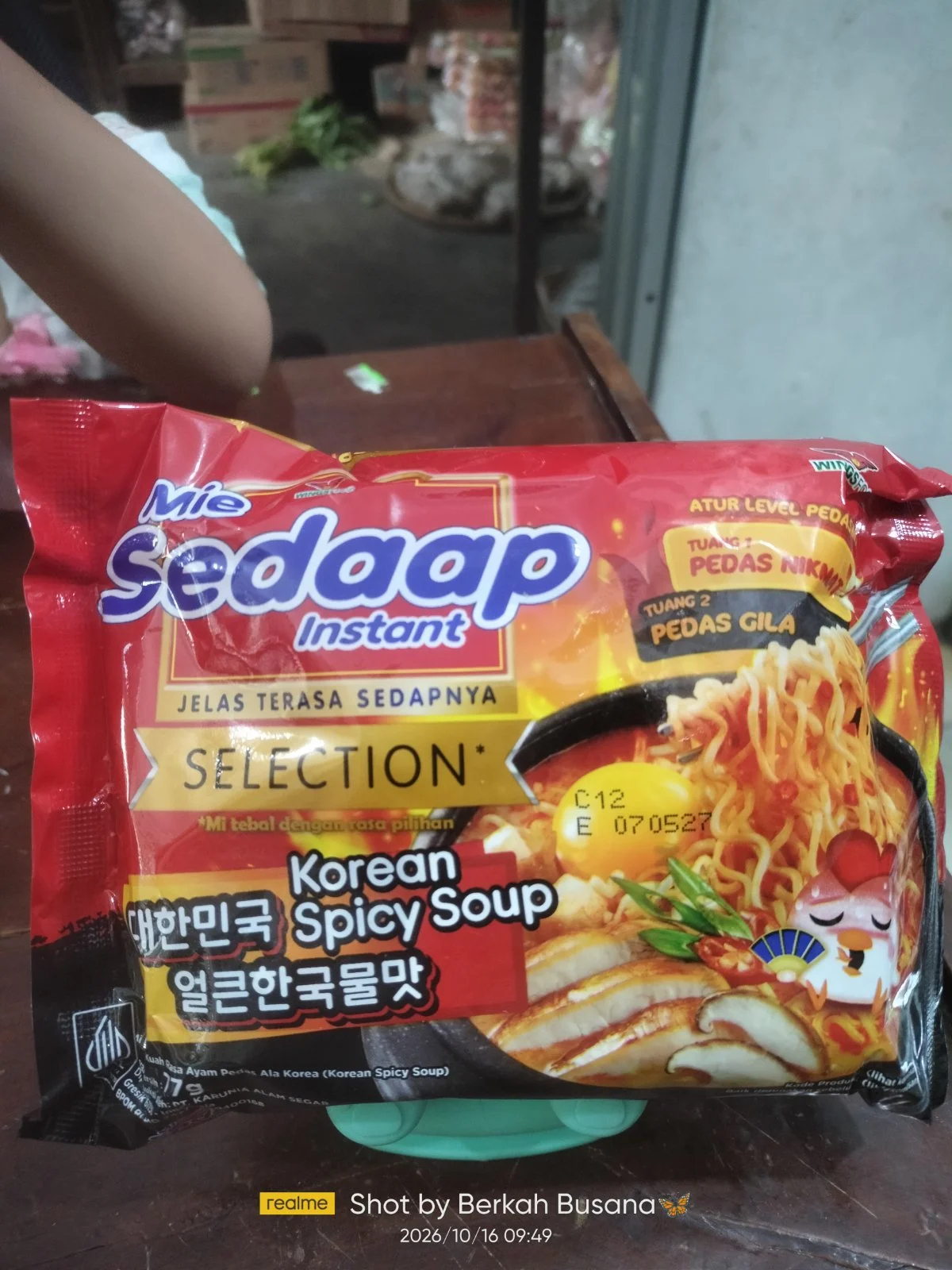 Mie sedap korean spicy soup