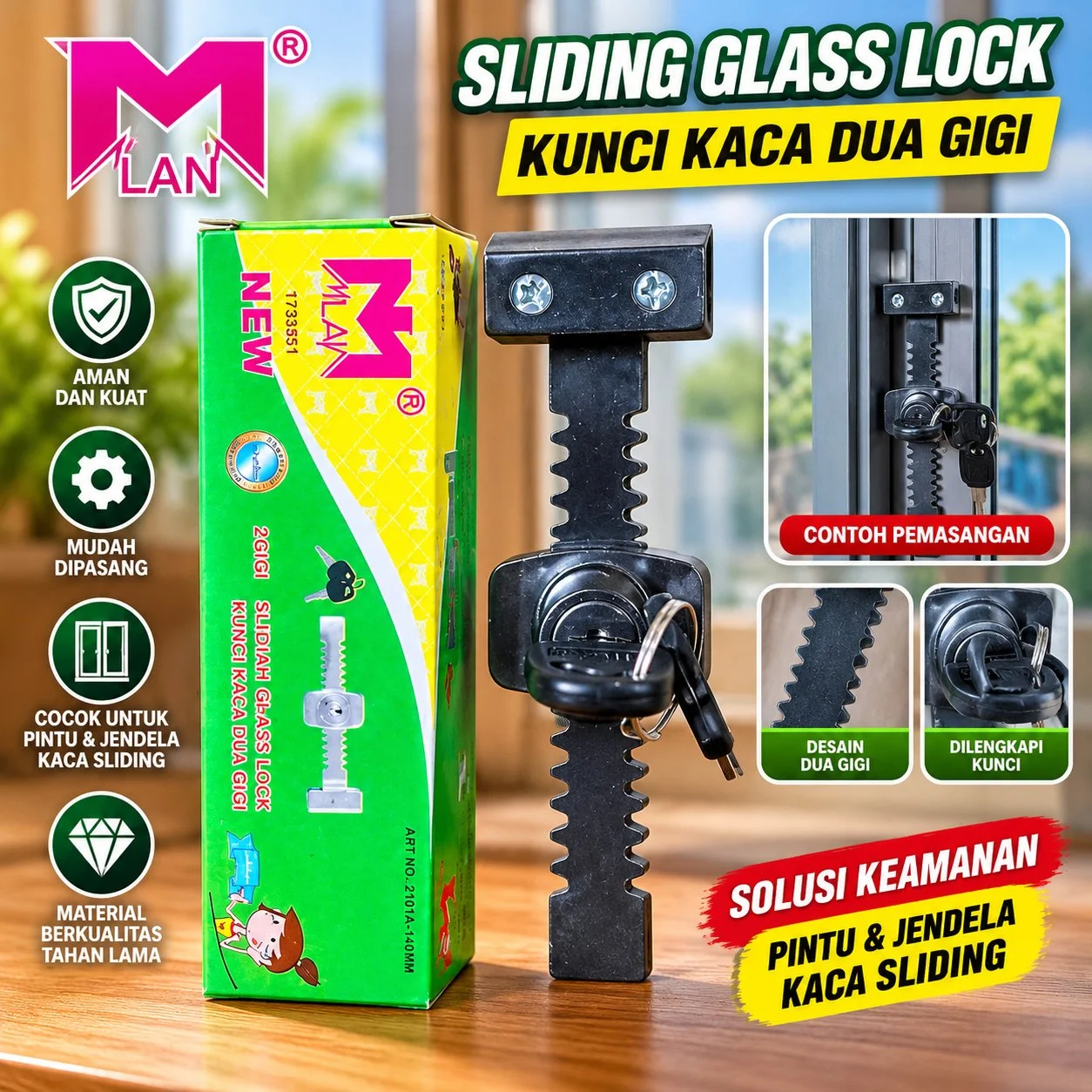 Sliding door Milan 2 gerigi