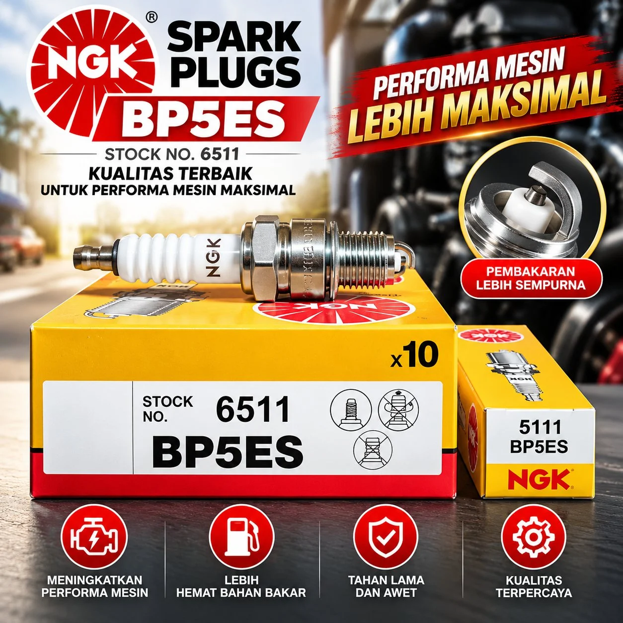 Busi NGK BP5ES