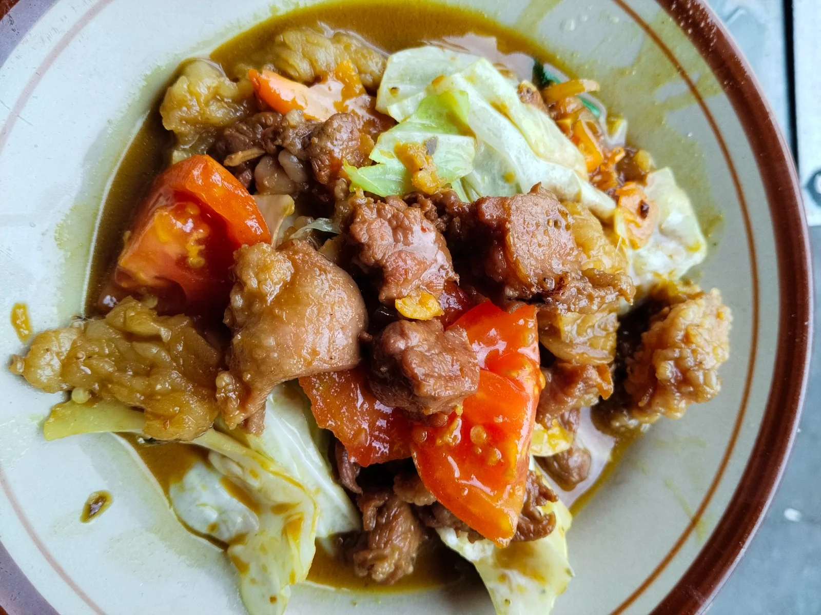 Tongseng kambing