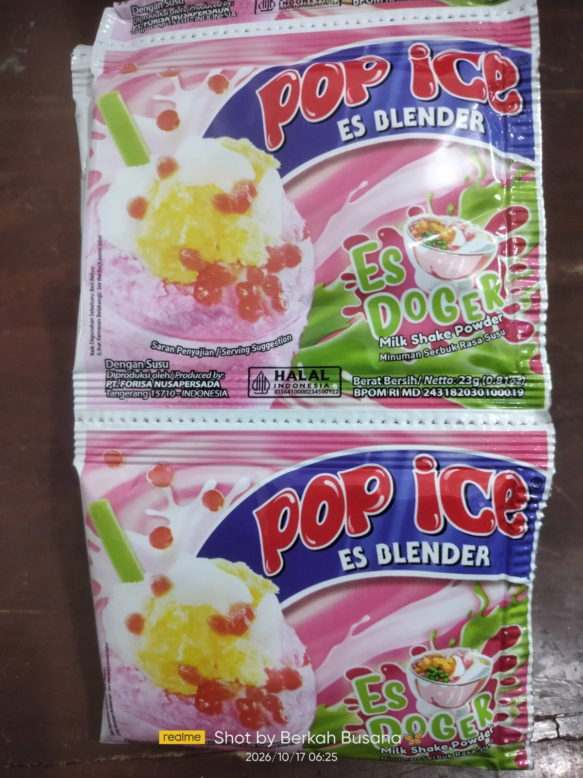 Pop ice Es doger