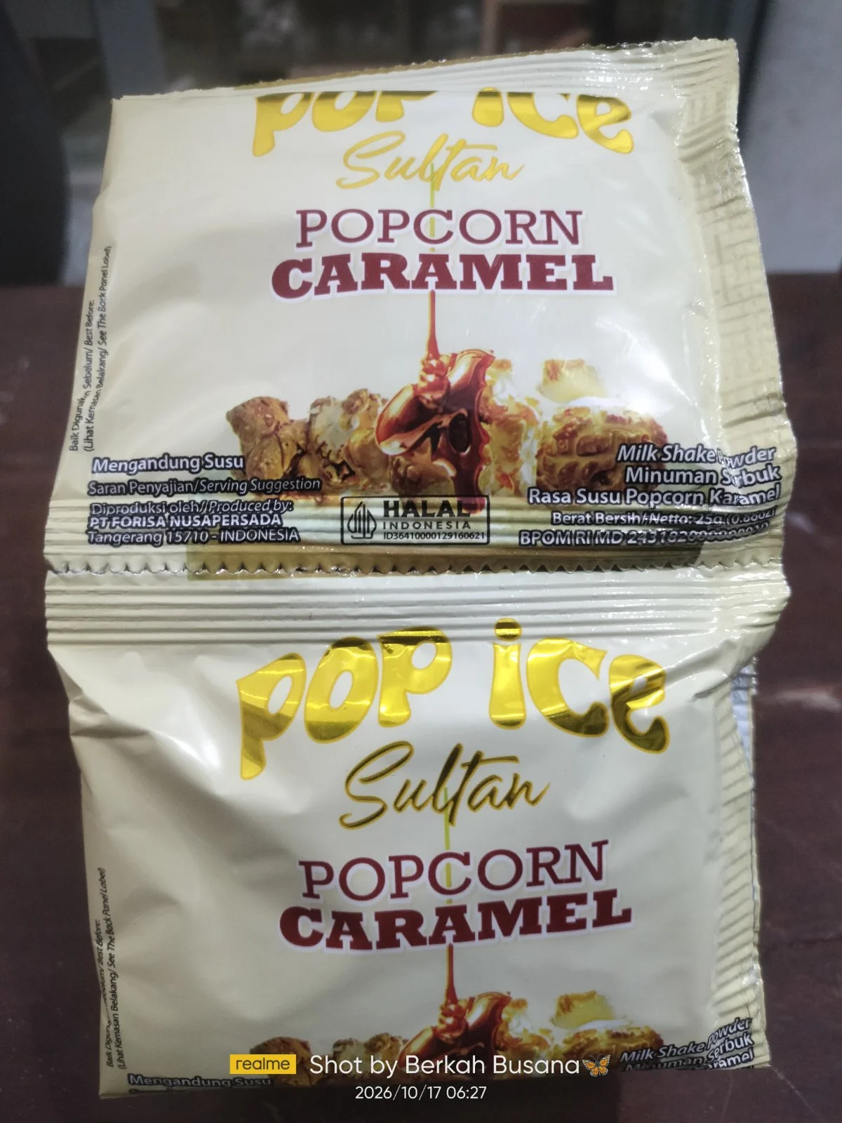 Pop ice Caramel