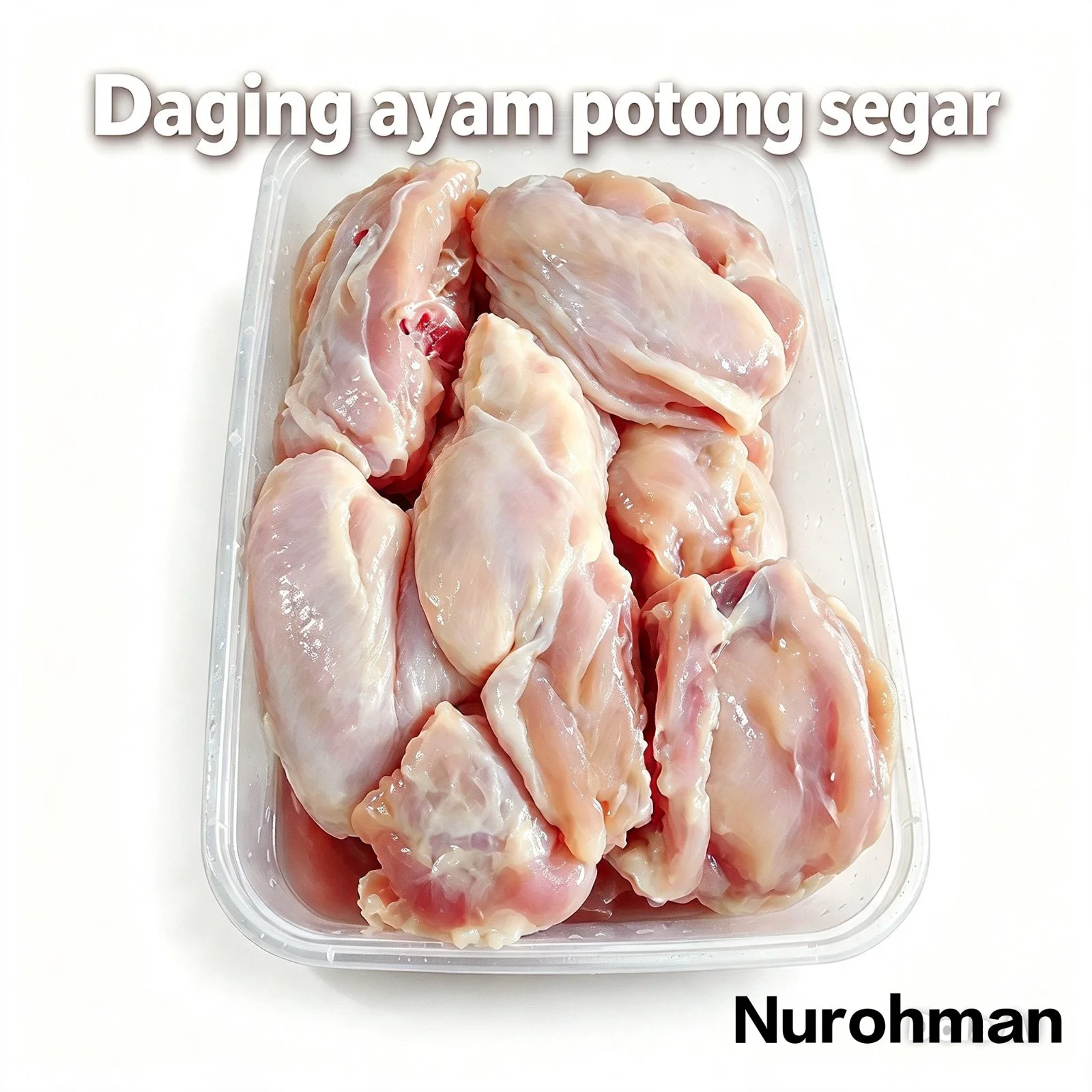 Daging ayam potong segar