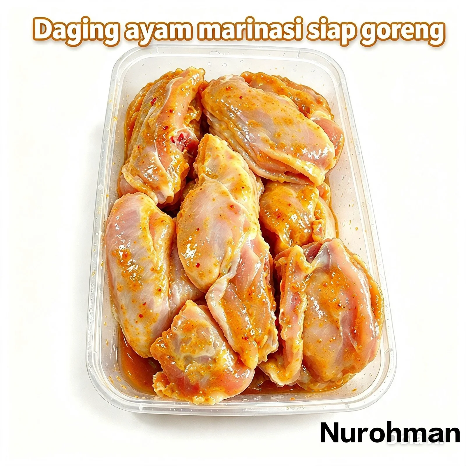 Daging ayam marinasi ,