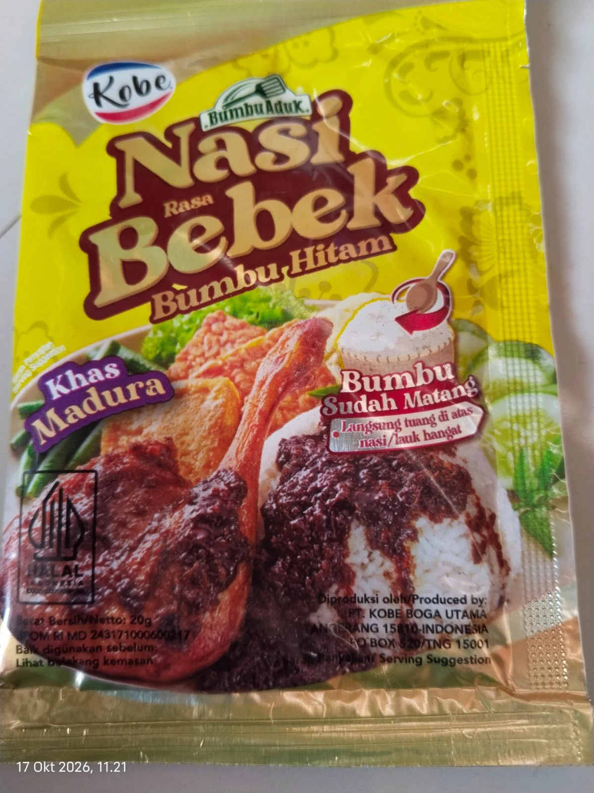 Sambal siap makan