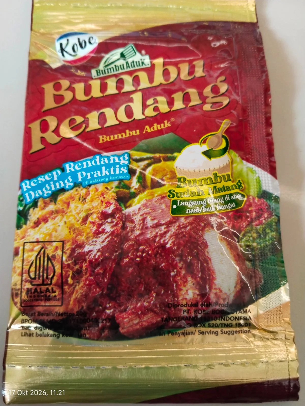 Sambal siap makan