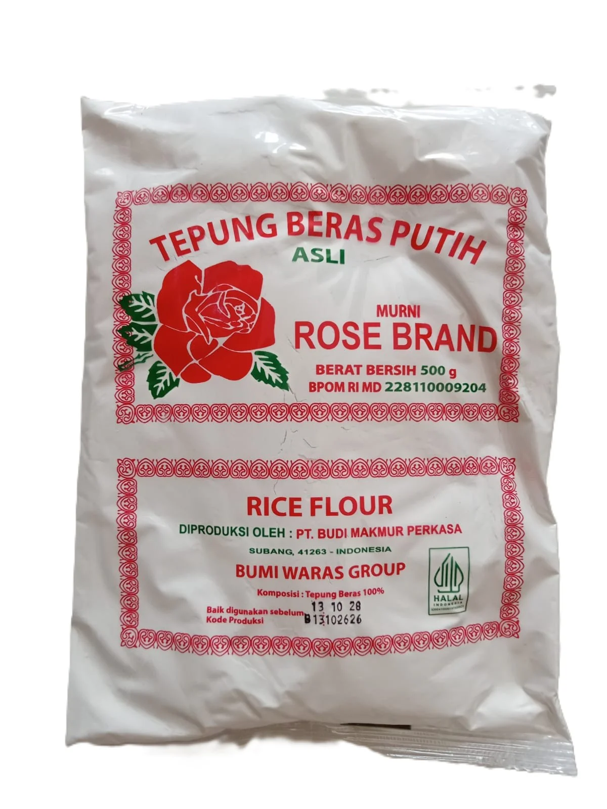TEPUNG BERAS ROSE BRAND 0,5KG