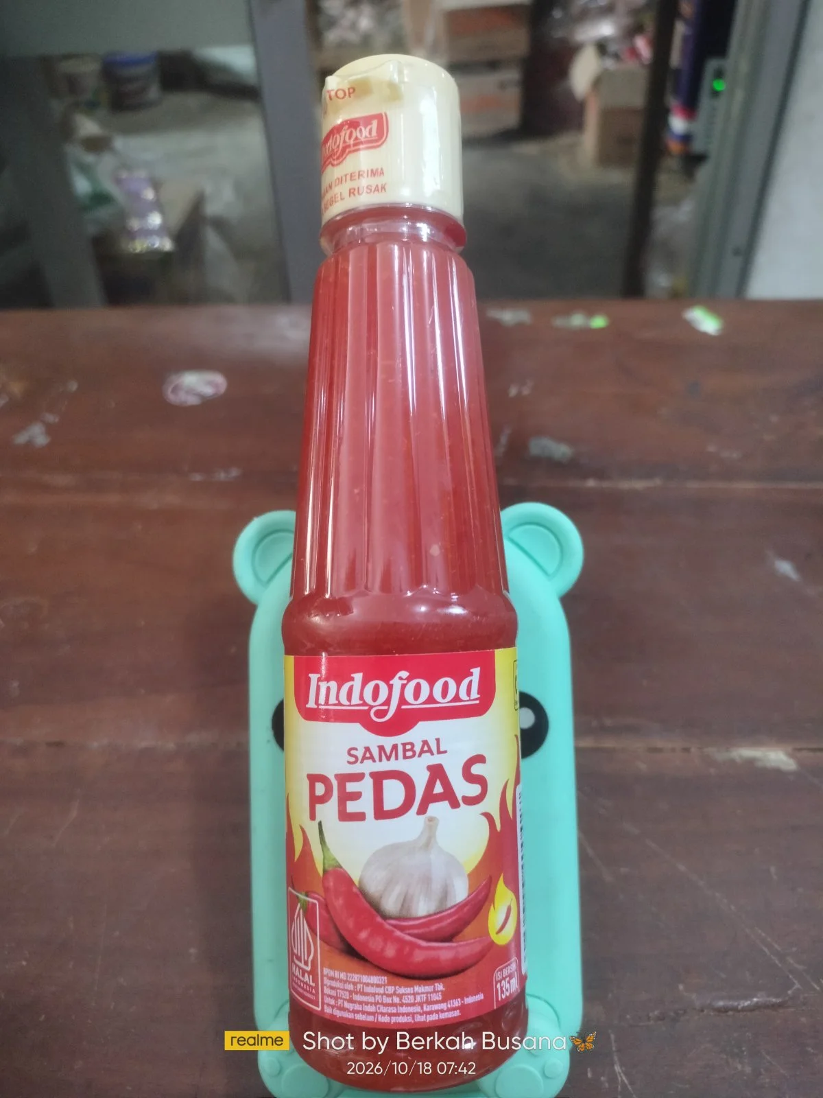 Saos Indofood pedas