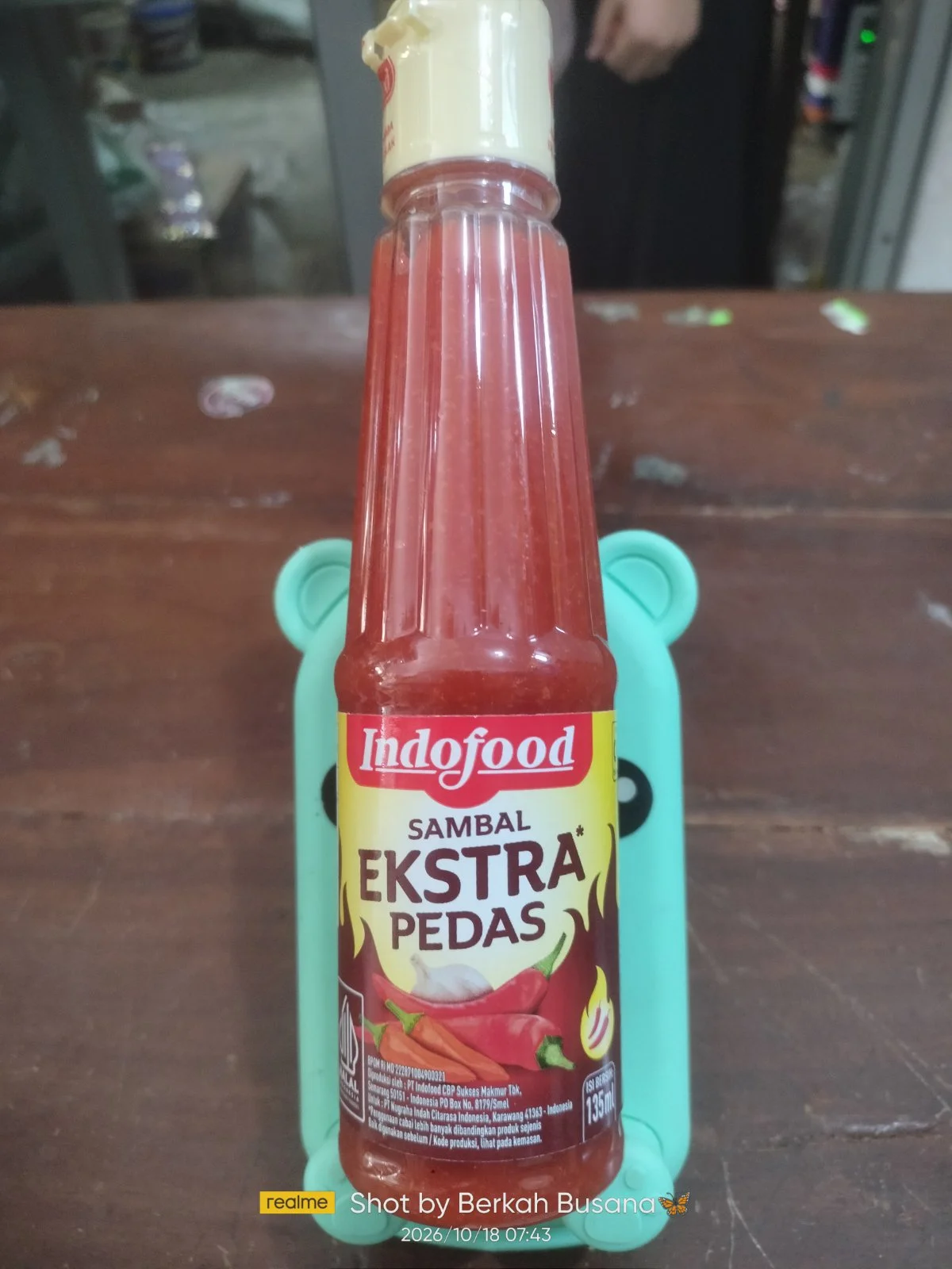 Saos Indofood extra pedas