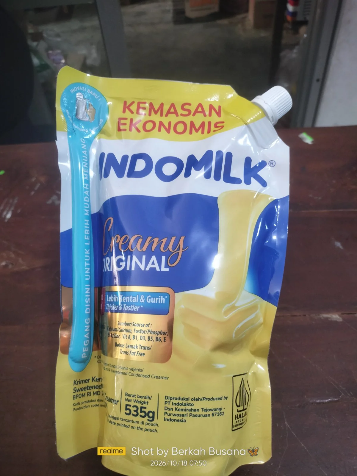 Susu Indomilk pouch
