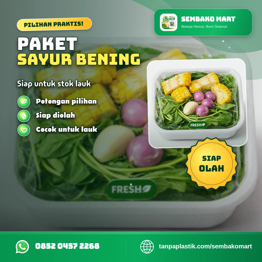 PAKET SAYUR BENING BAYAM JAGUNG