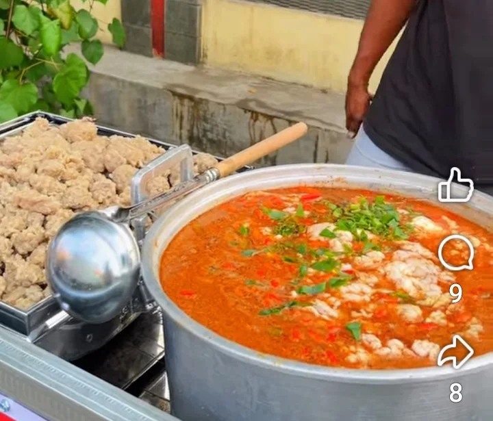 Bakso kriwil huh haah