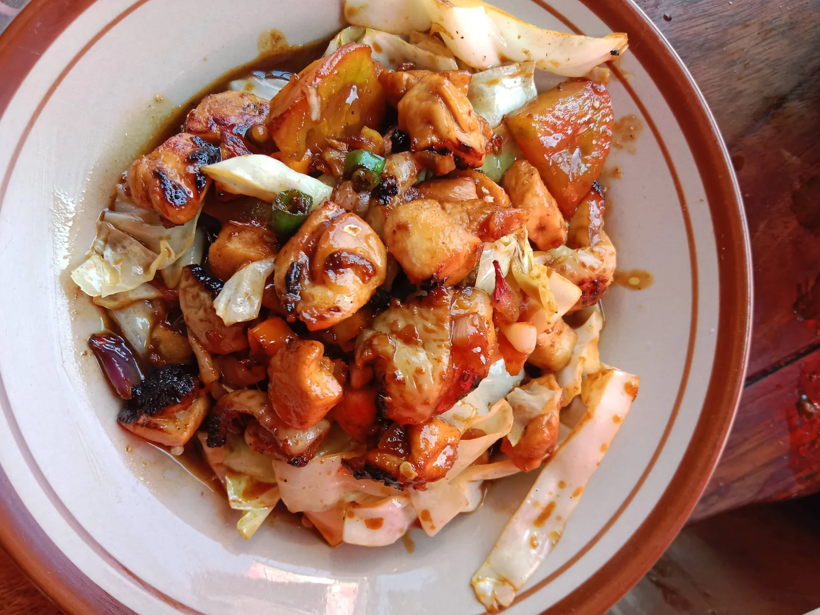 Sate goreng ayam