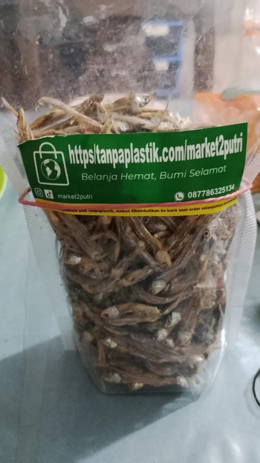 gerang teri kemasan 1kg