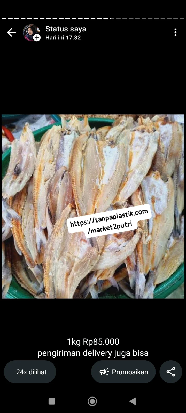 ikan asin cengalak