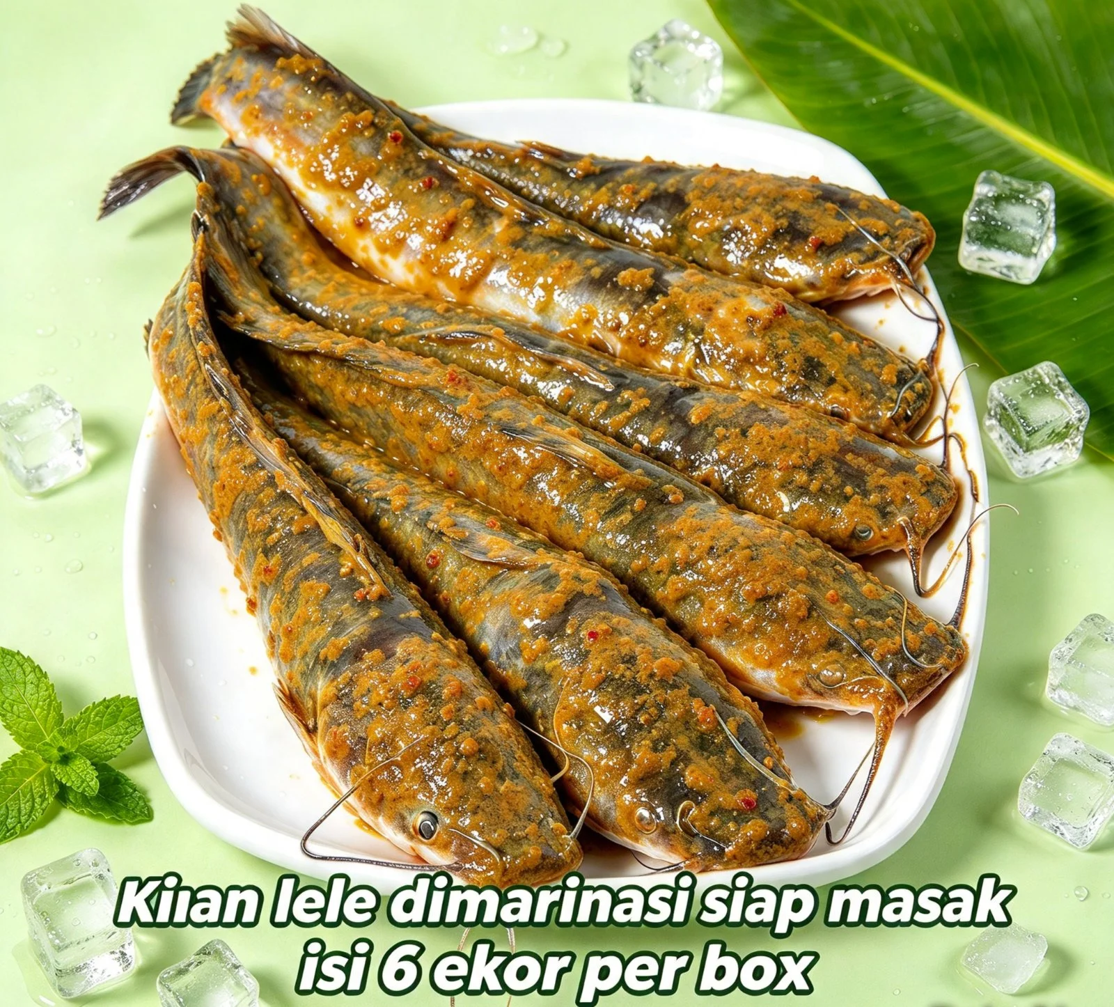 Ikan lele marinasi