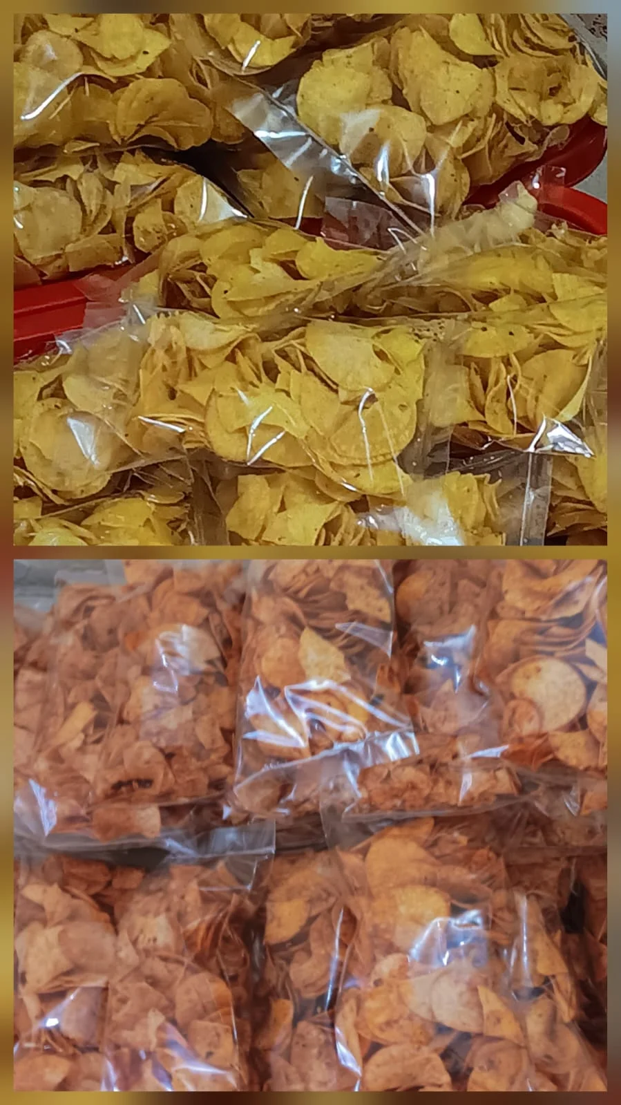 kripik pisang & tela