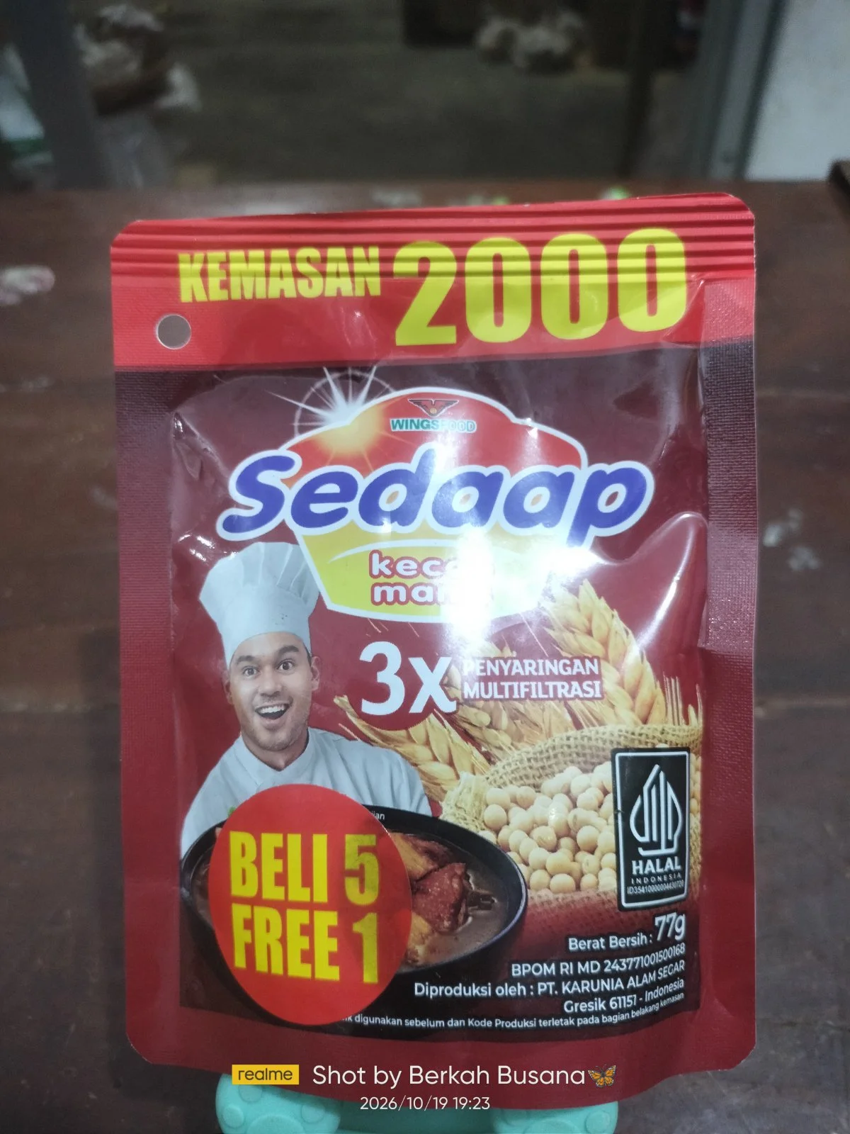 Kecap manis Sedaap
