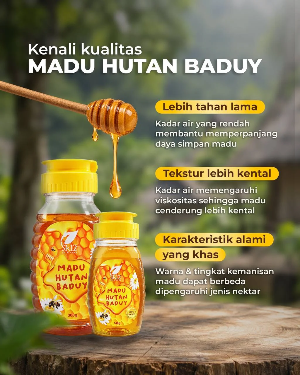 Madu Hutan Baduy SR12