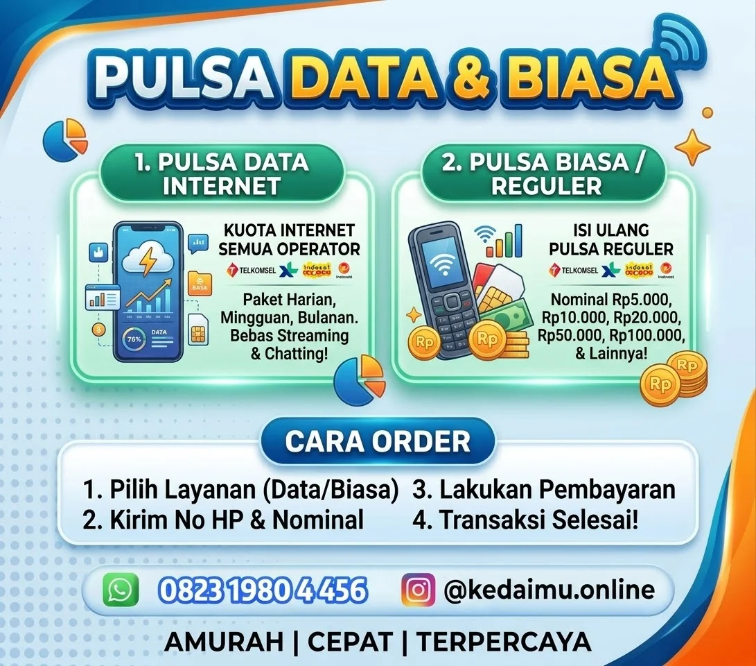 Pulsa dan Data Internet